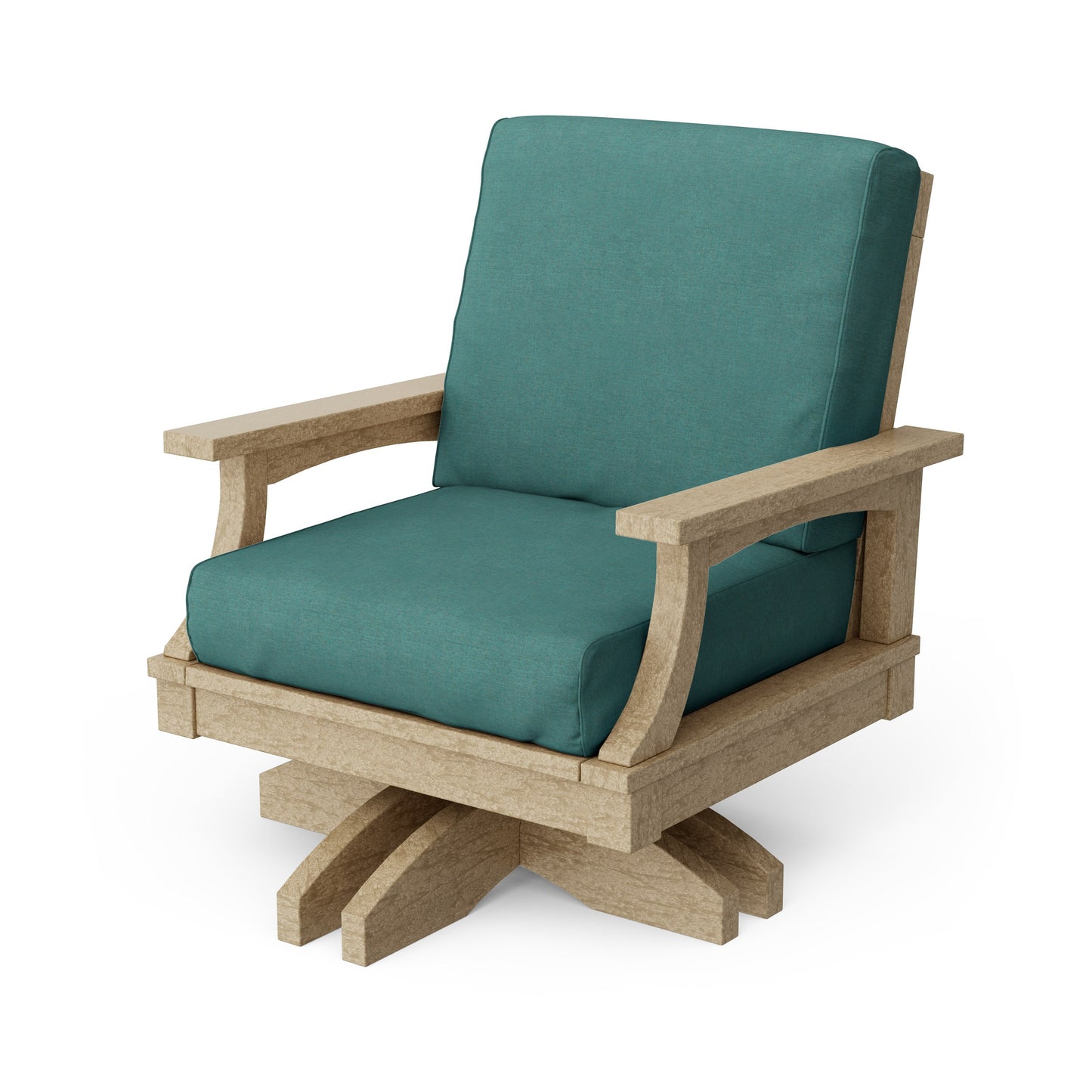 Heritage Deep Seating Swivel Chair