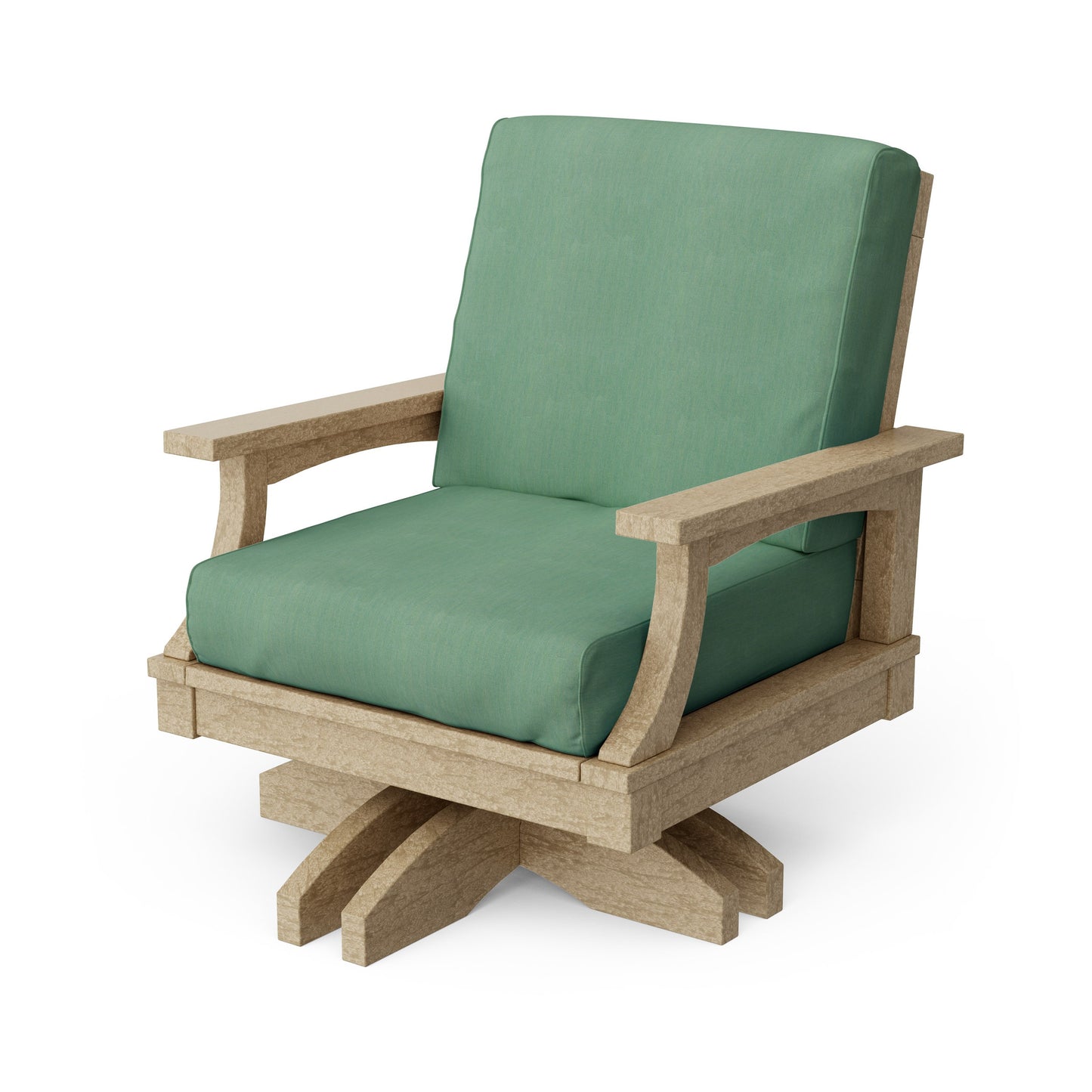 Heritage Deep Seating Swivel Chair