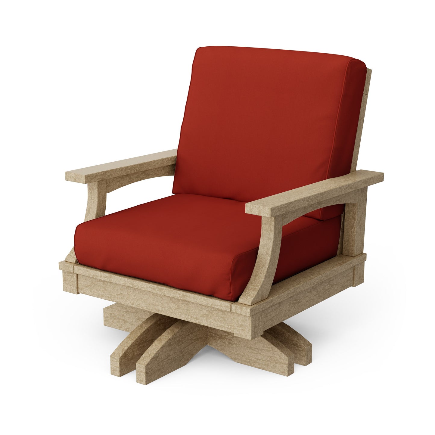 Heritage Deep Seating Swivel Chair