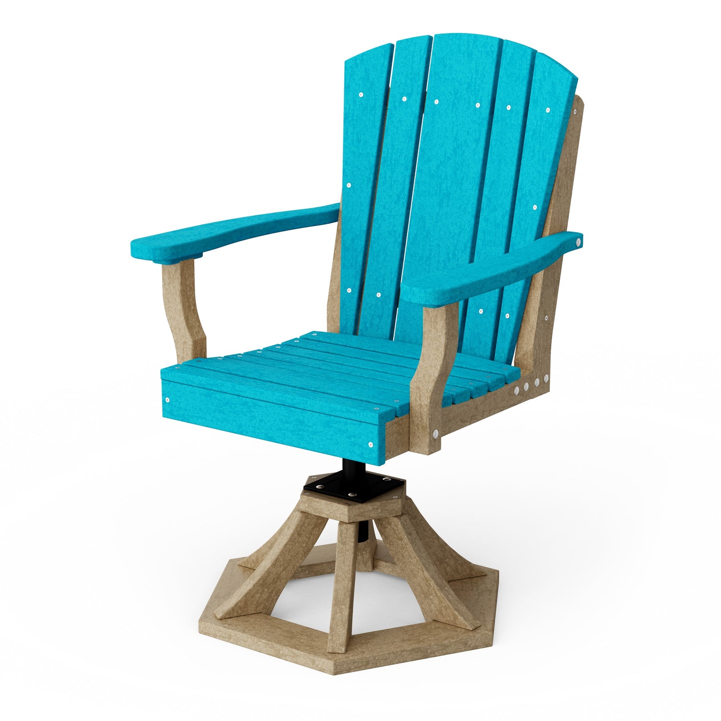Heritage Swivel Dining Arm Chair