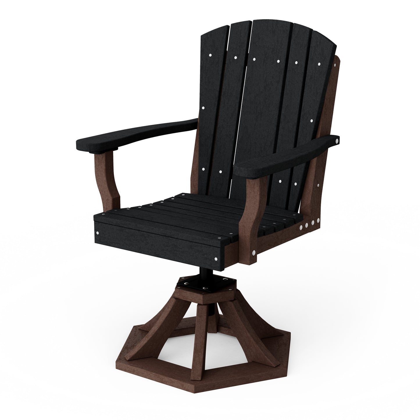 Heritage Swivel Dining Arm Chair