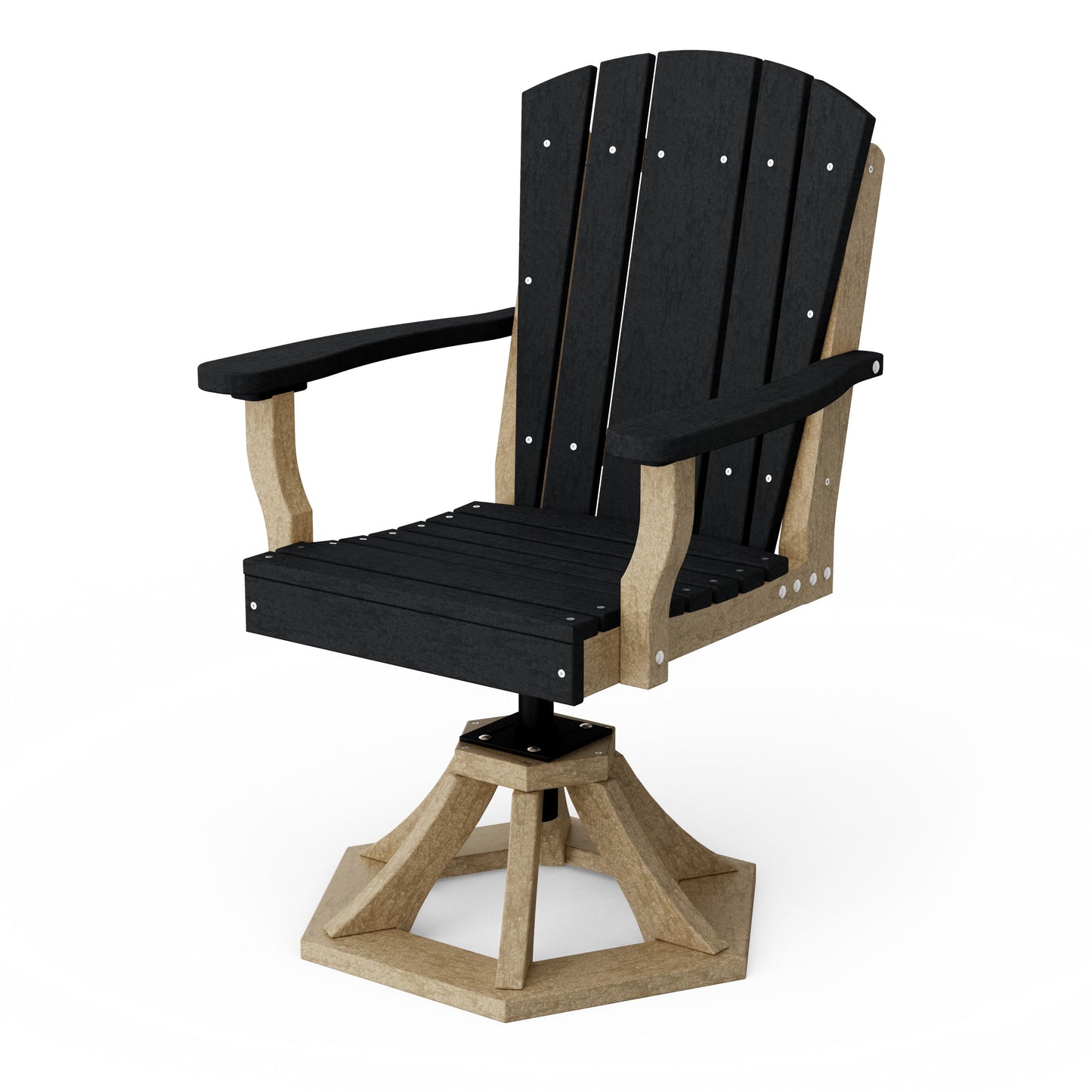 Heritage Swivel Dining Arm Chair