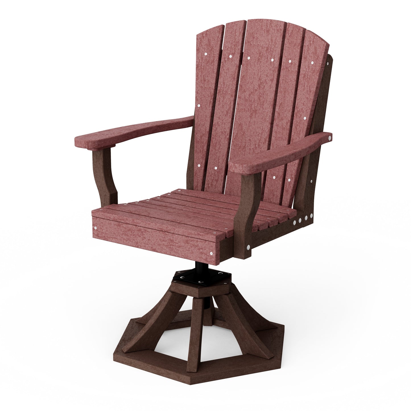 Heritage Swivel Dining Arm Chair