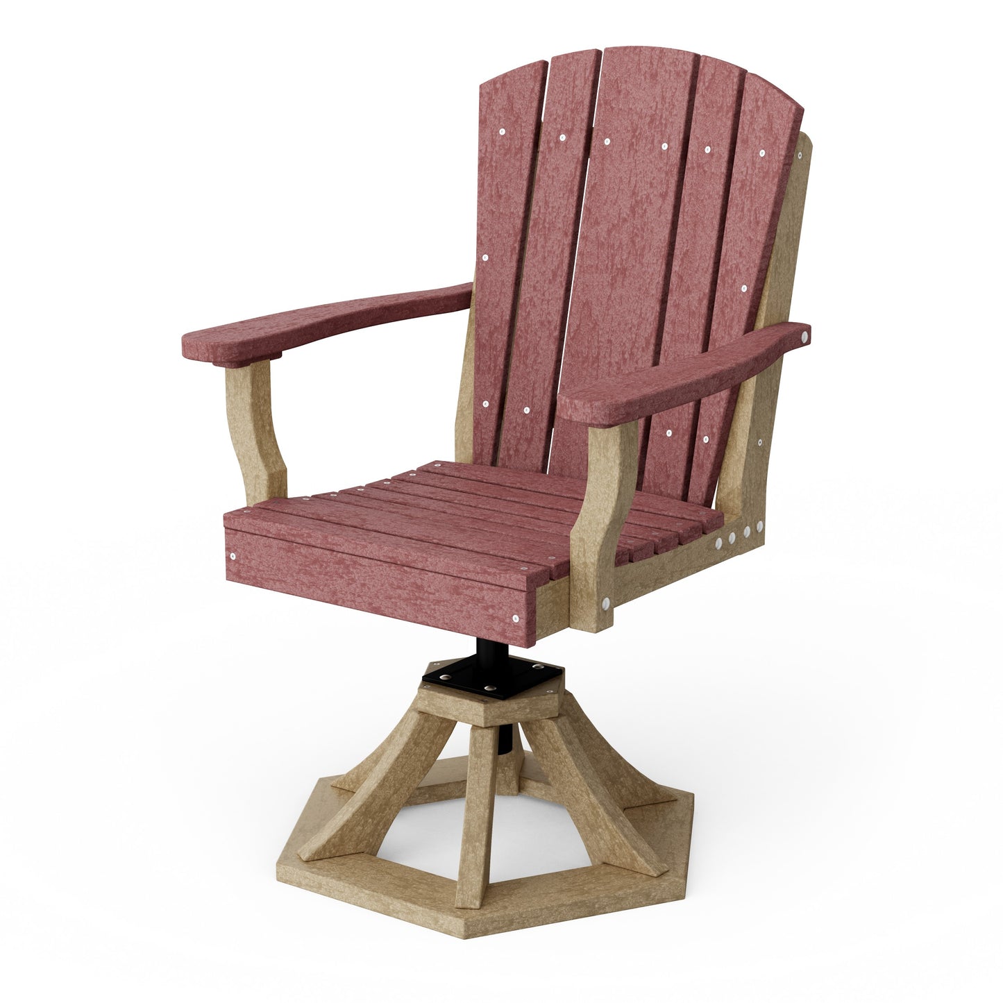 Heritage Swivel Dining Arm Chair