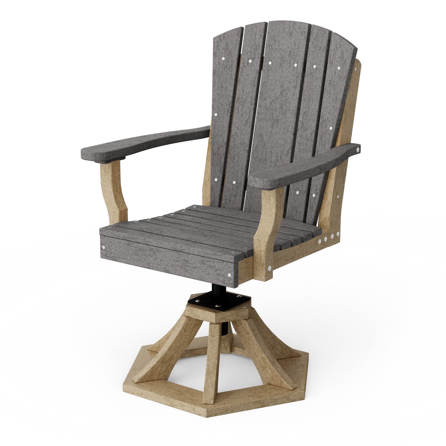 Heritage Swivel Dining Arm Chair