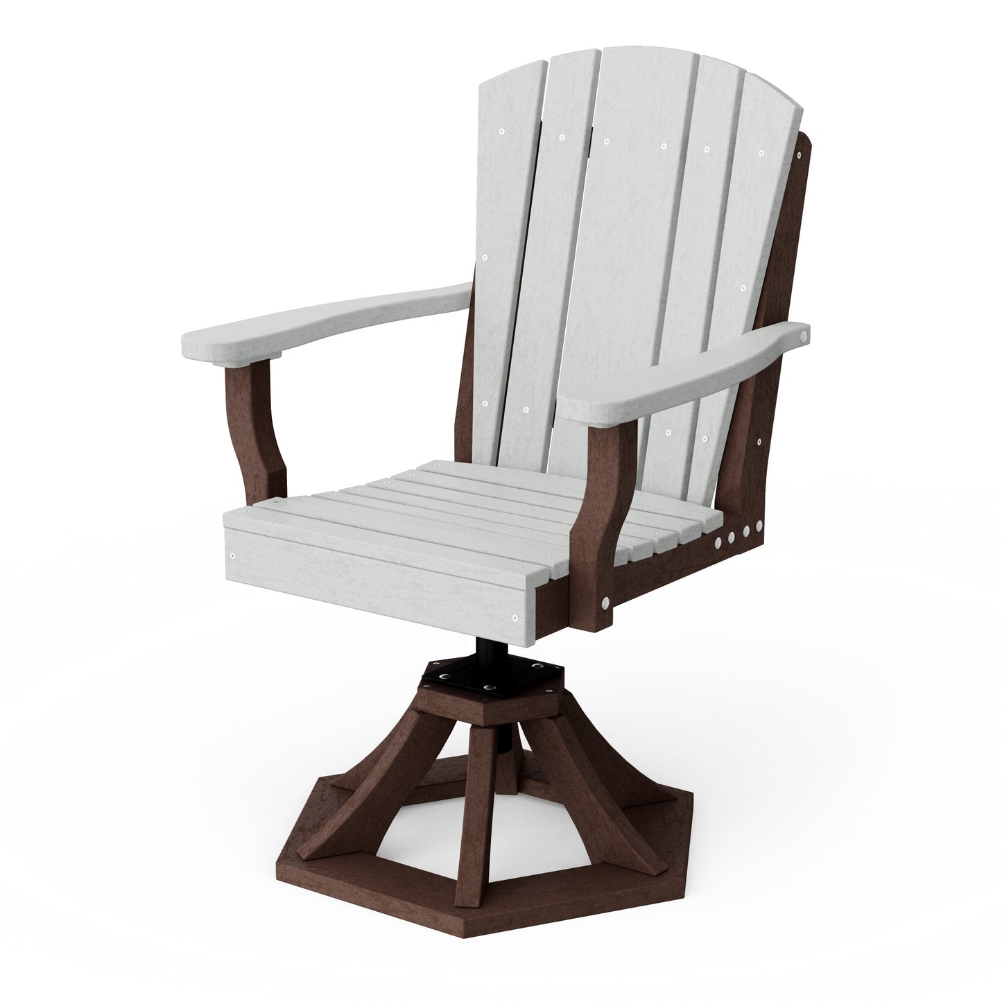 Heritage Swivel Dining Arm Chair