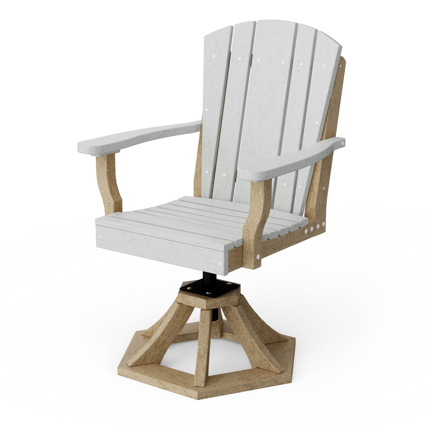 Heritage Swivel Dining Arm Chair