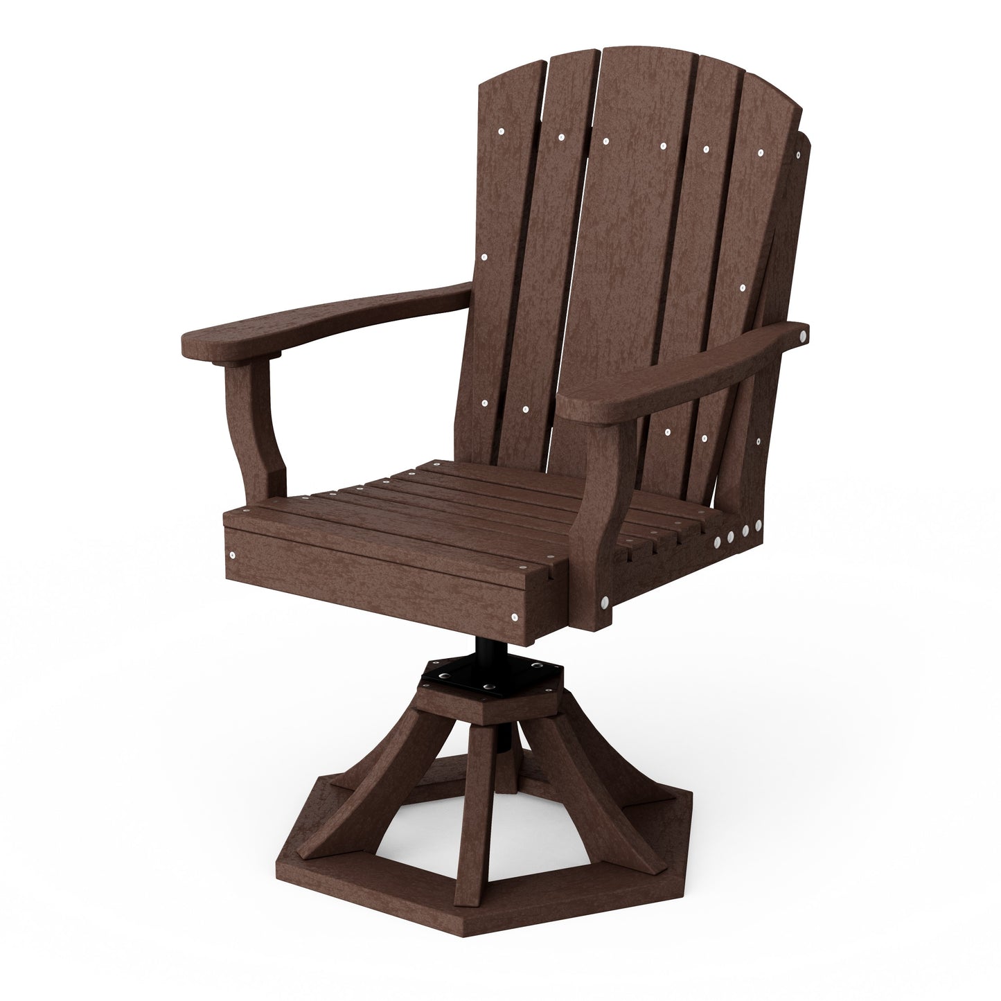 Heritage Swivel Dining Arm Chair