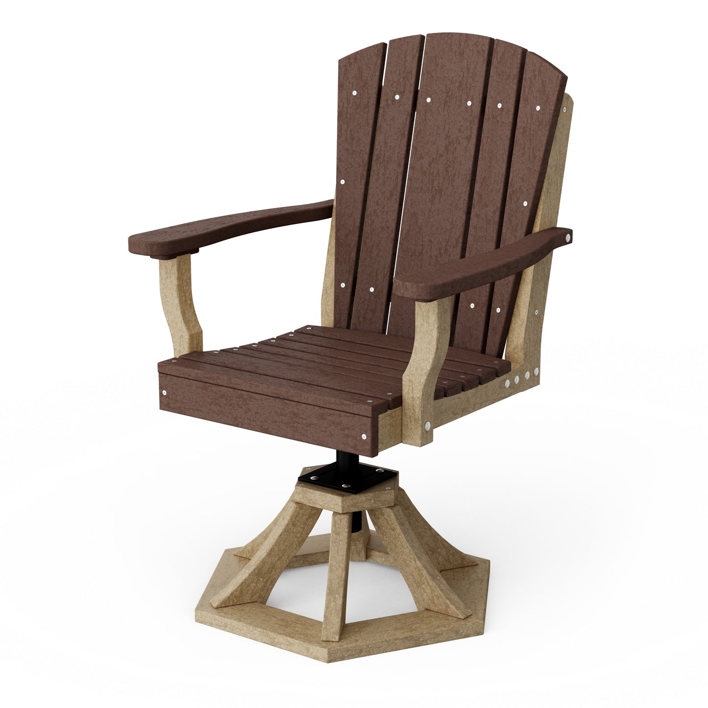 Heritage Swivel Dining Arm Chair