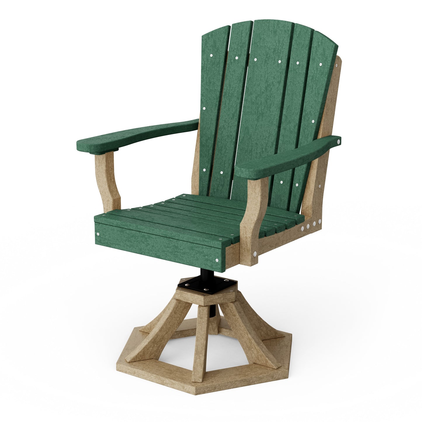 Heritage Swivel Dining Arm Chair