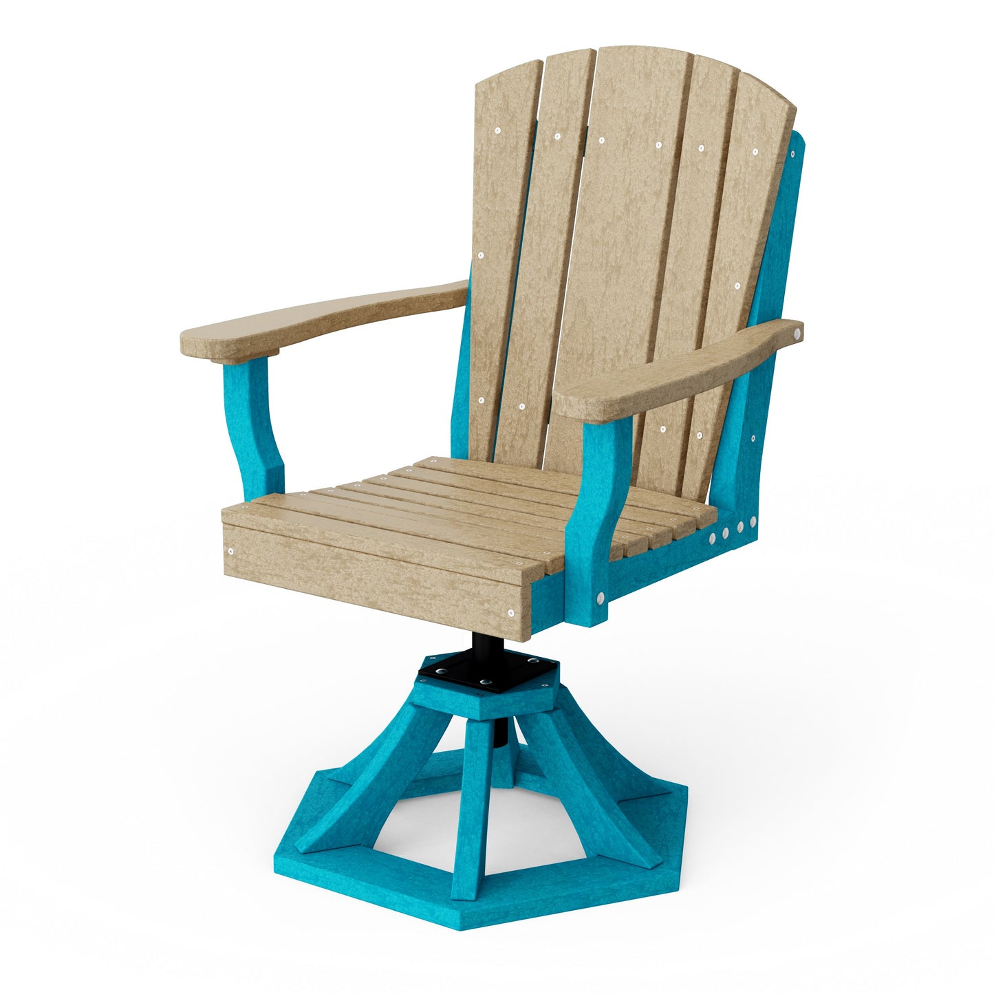Heritage Swivel Dining Arm Chair
