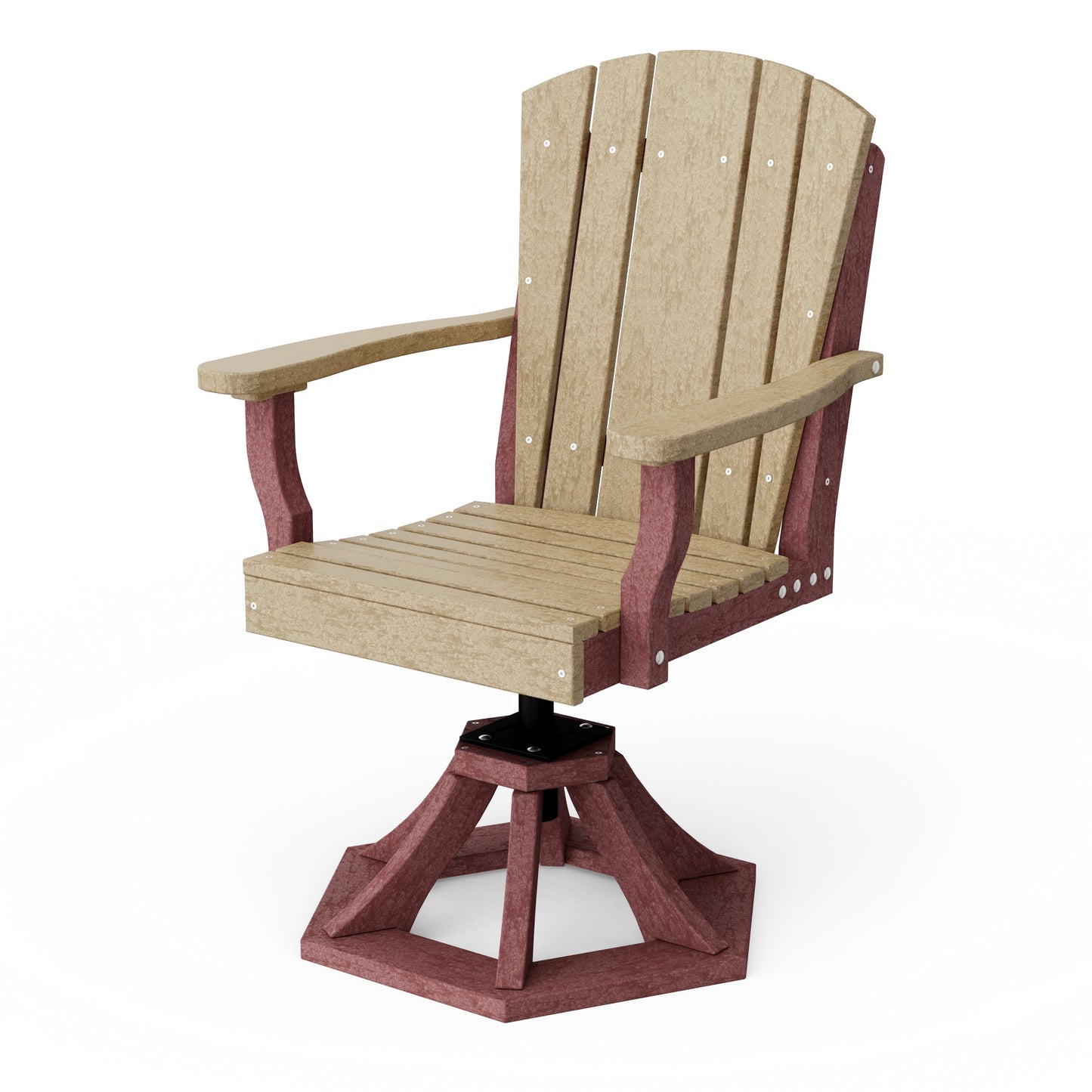 Heritage Swivel Dining Arm Chair