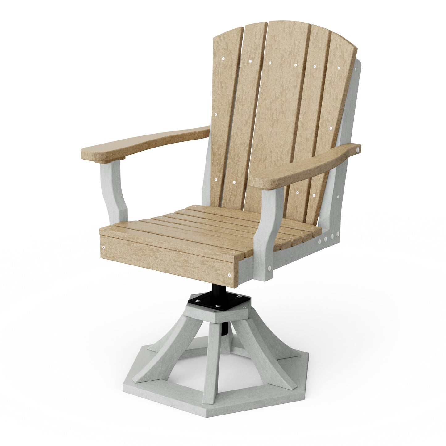 Heritage Swivel Dining Arm Chair