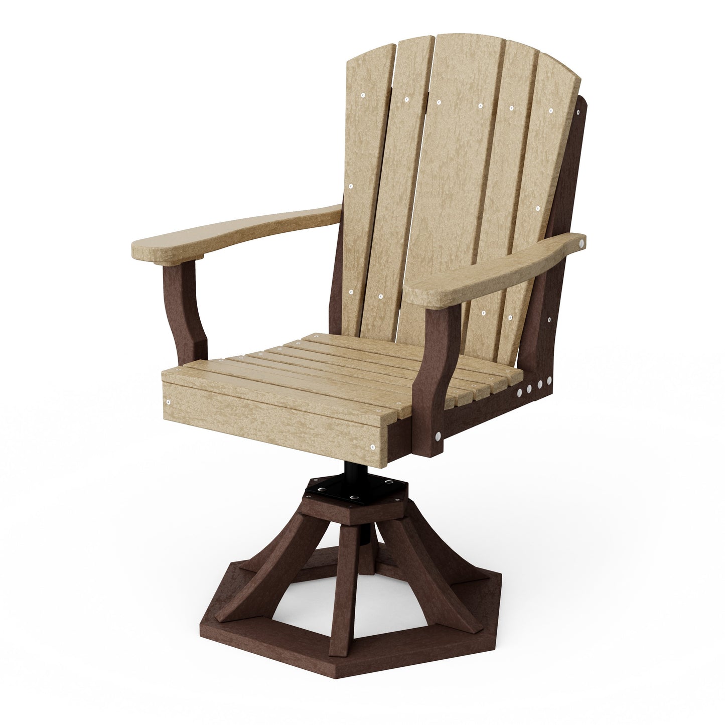 Heritage Swivel Dining Arm Chair