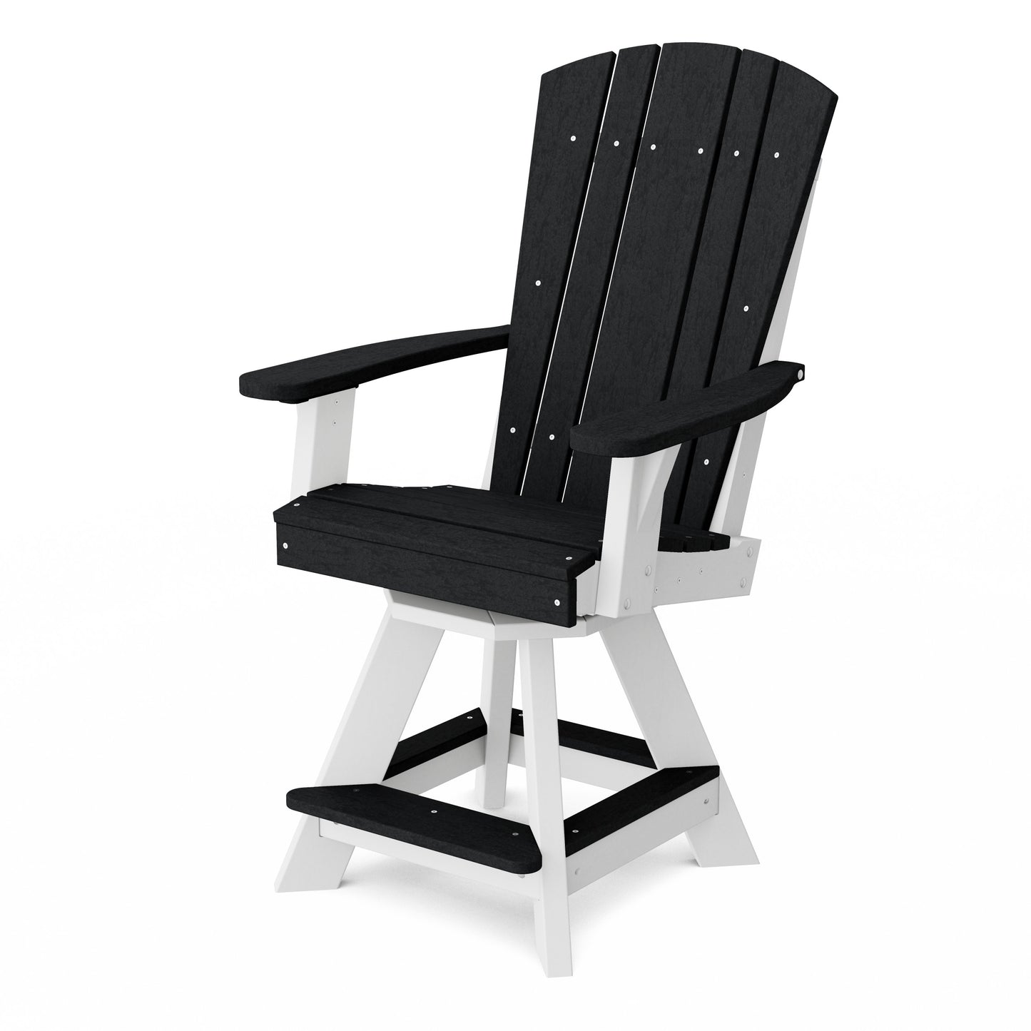 Heritage Balcony Swivel Counter Chair