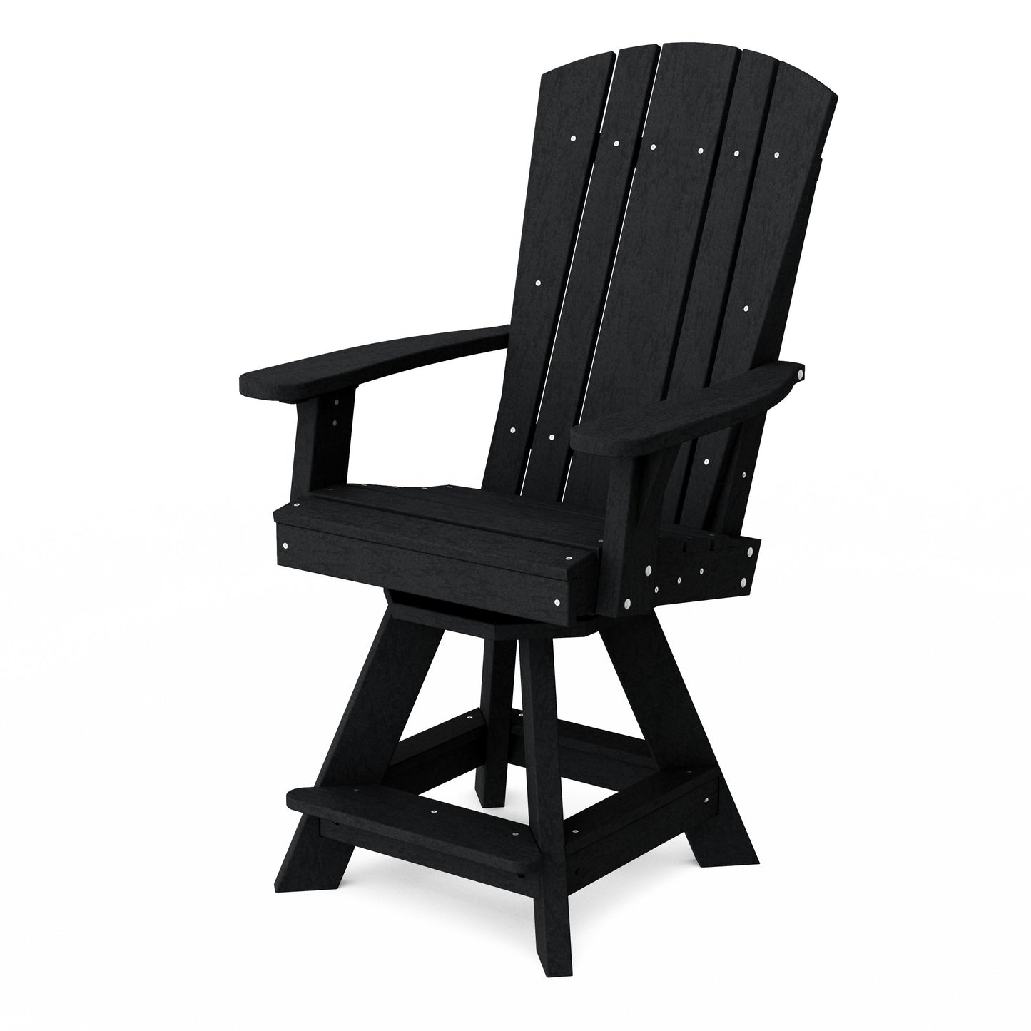 Heritage Balcony Swivel Counter Chair