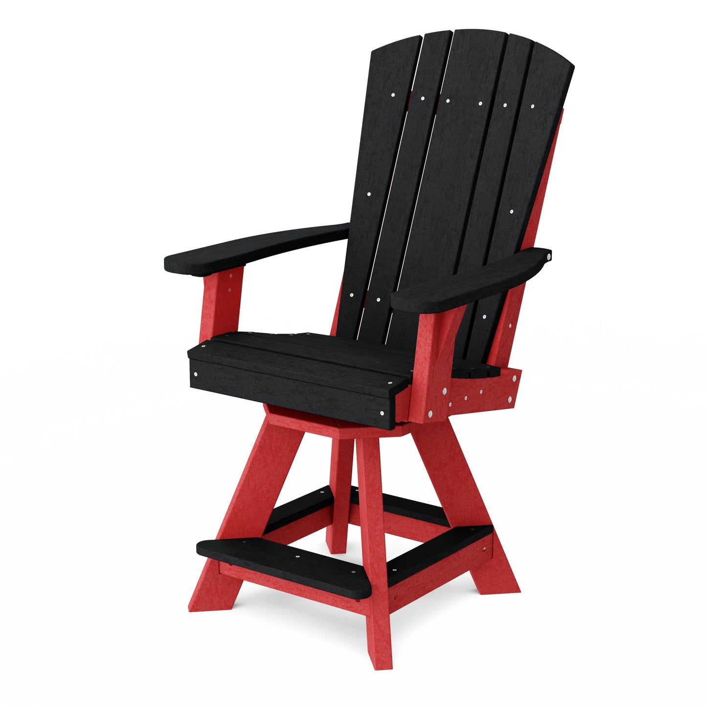 Heritage Balcony Swivel Counter Chair