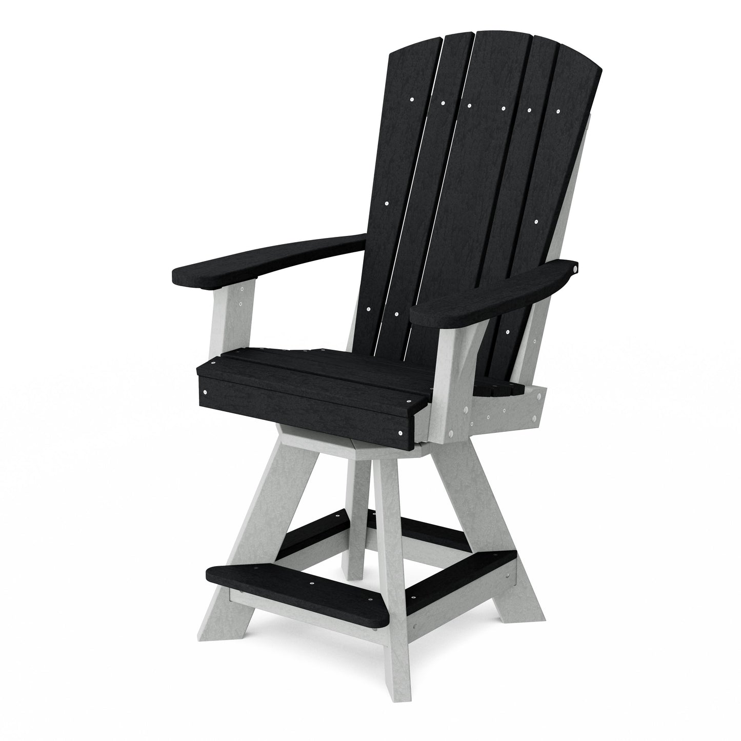 Heritage Balcony Swivel Counter Chair