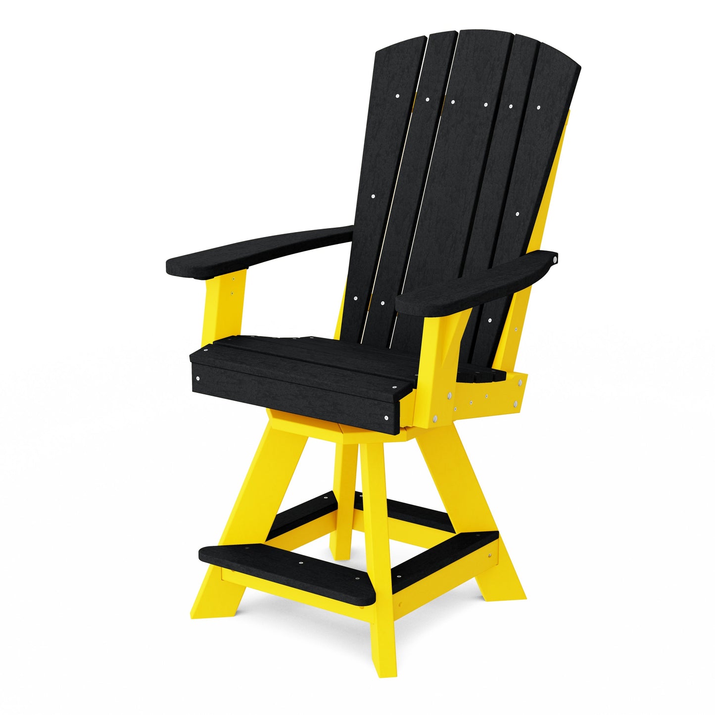 Heritage Balcony Swivel Counter Chair