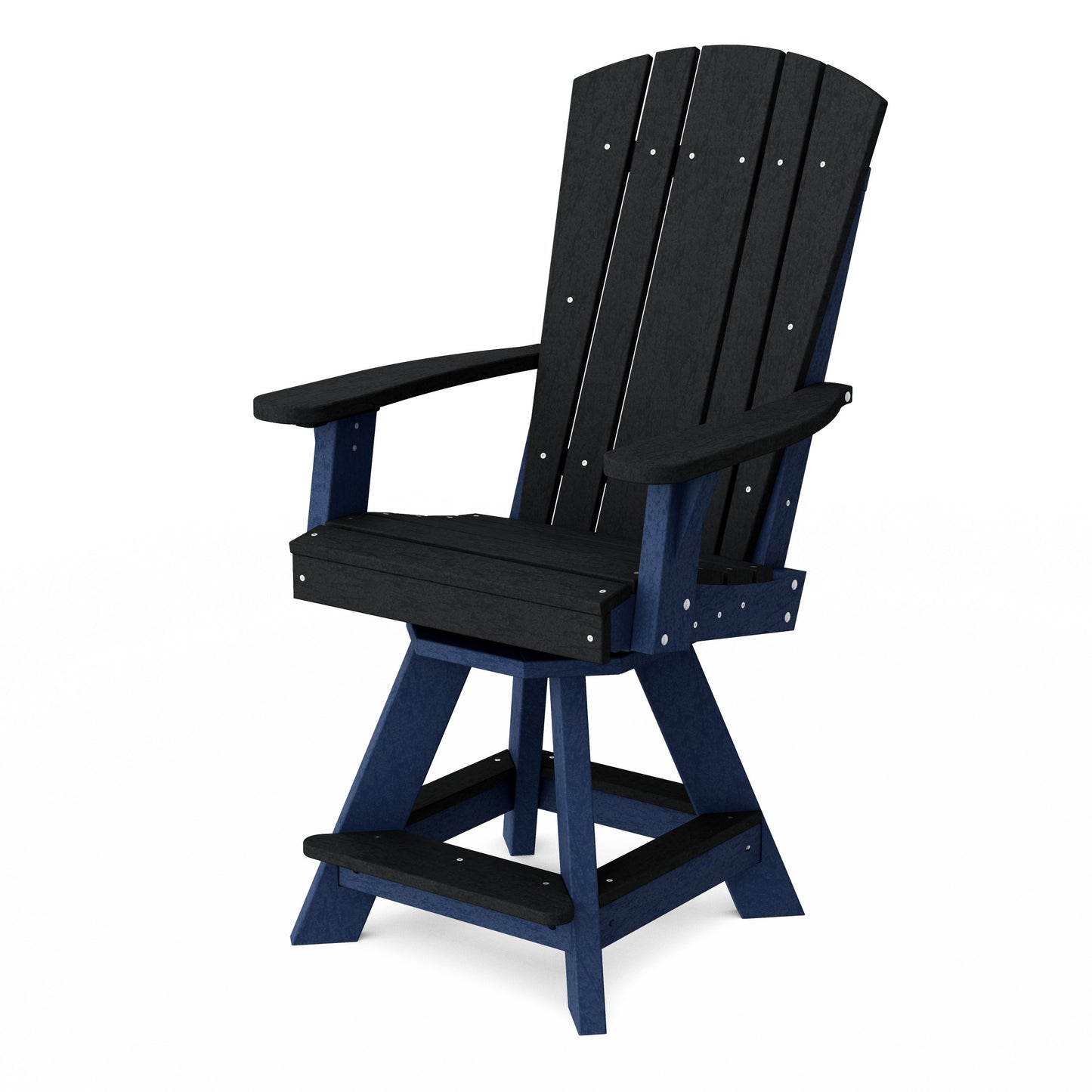 Heritage Balcony Swivel Counter Chair