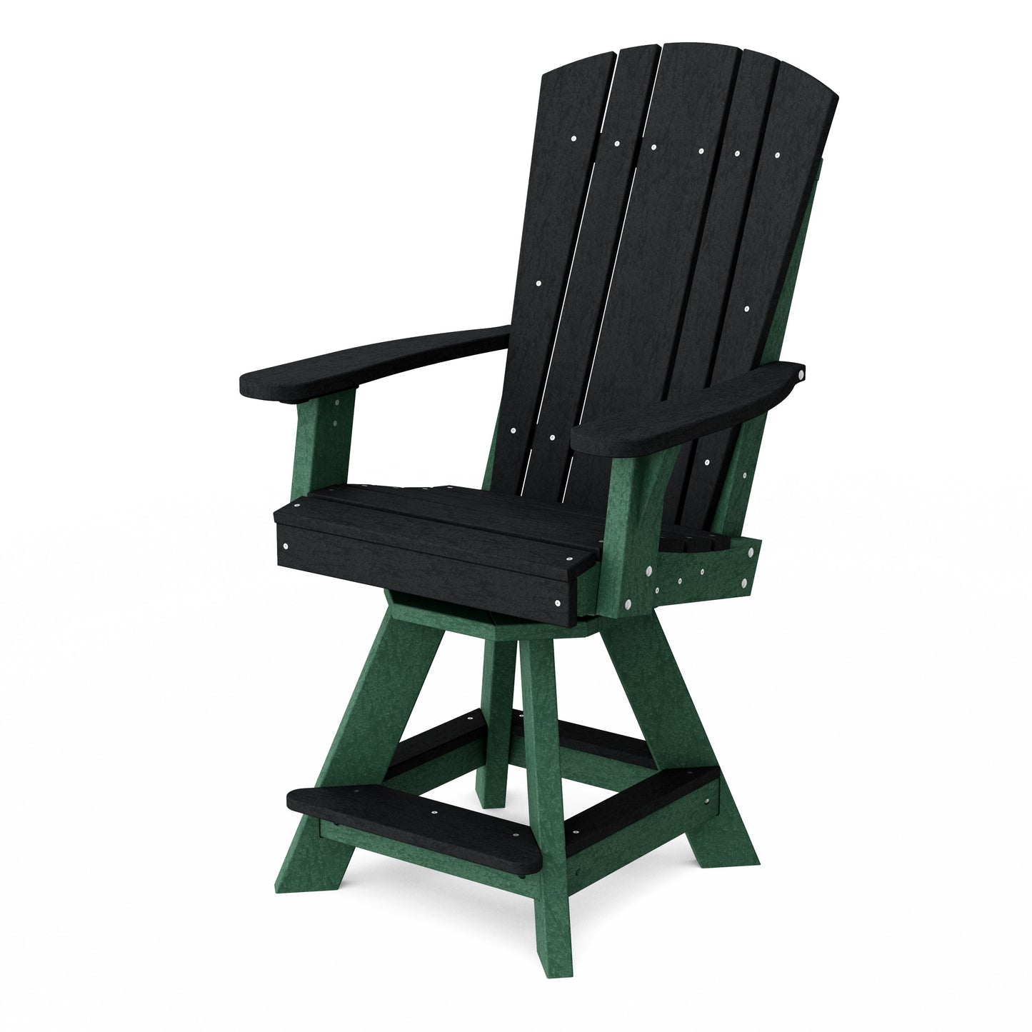 Heritage Balcony Swivel Counter Chair