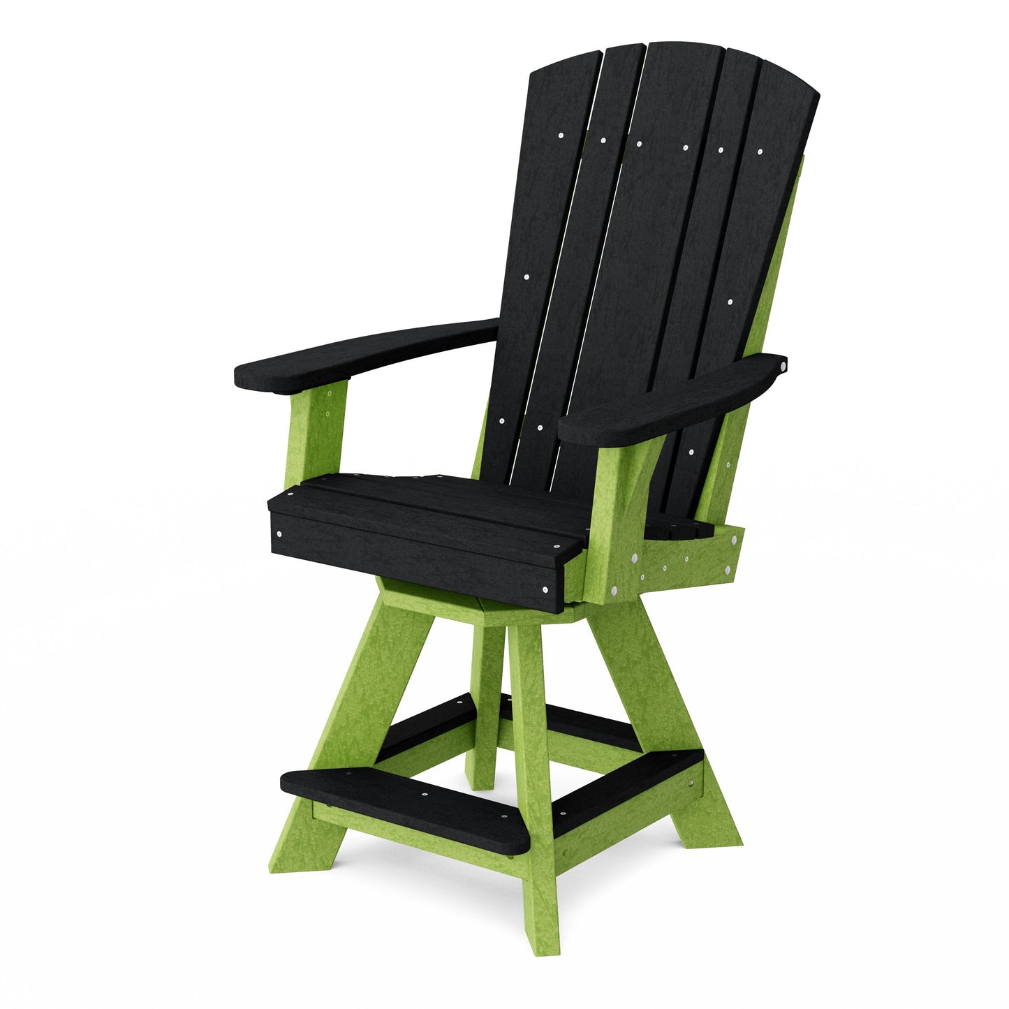 Heritage Balcony Swivel Counter Chair