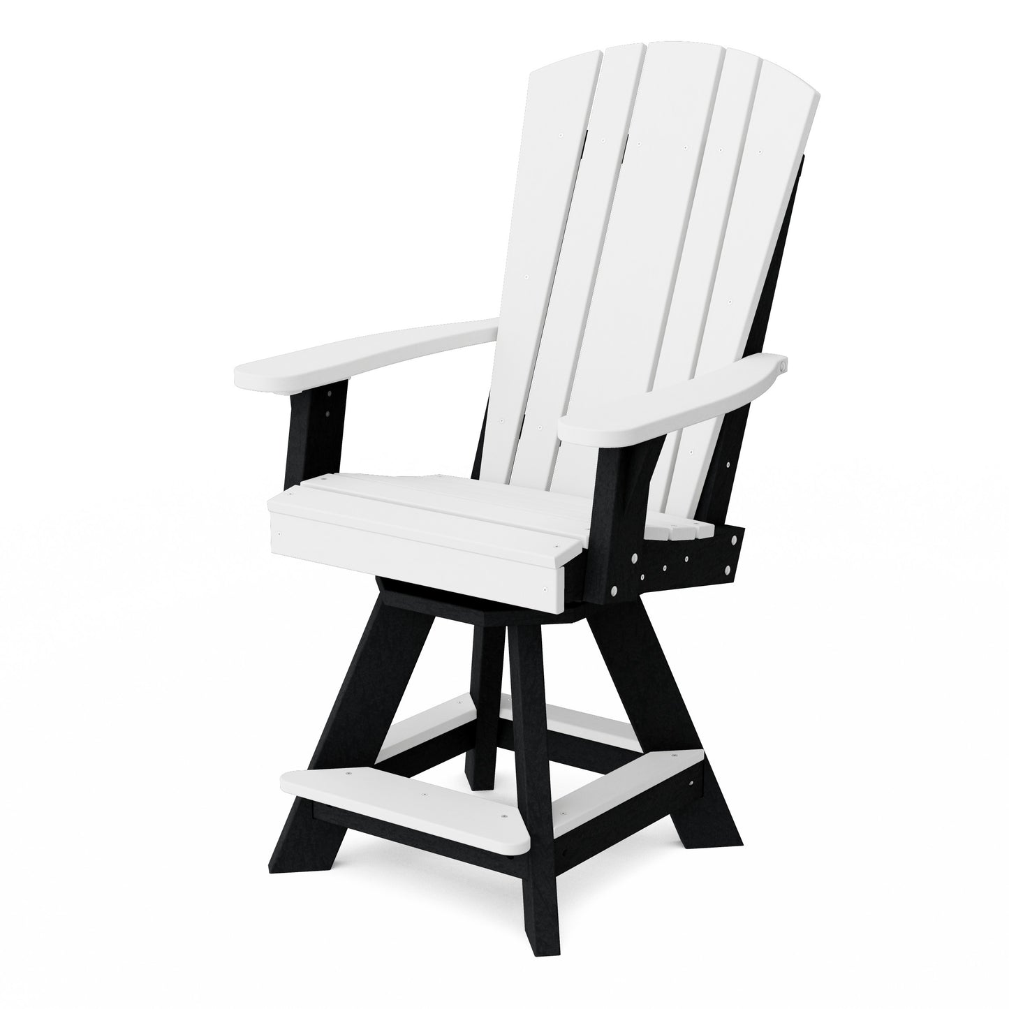 Heritage Balcony Swivel Counter Chair