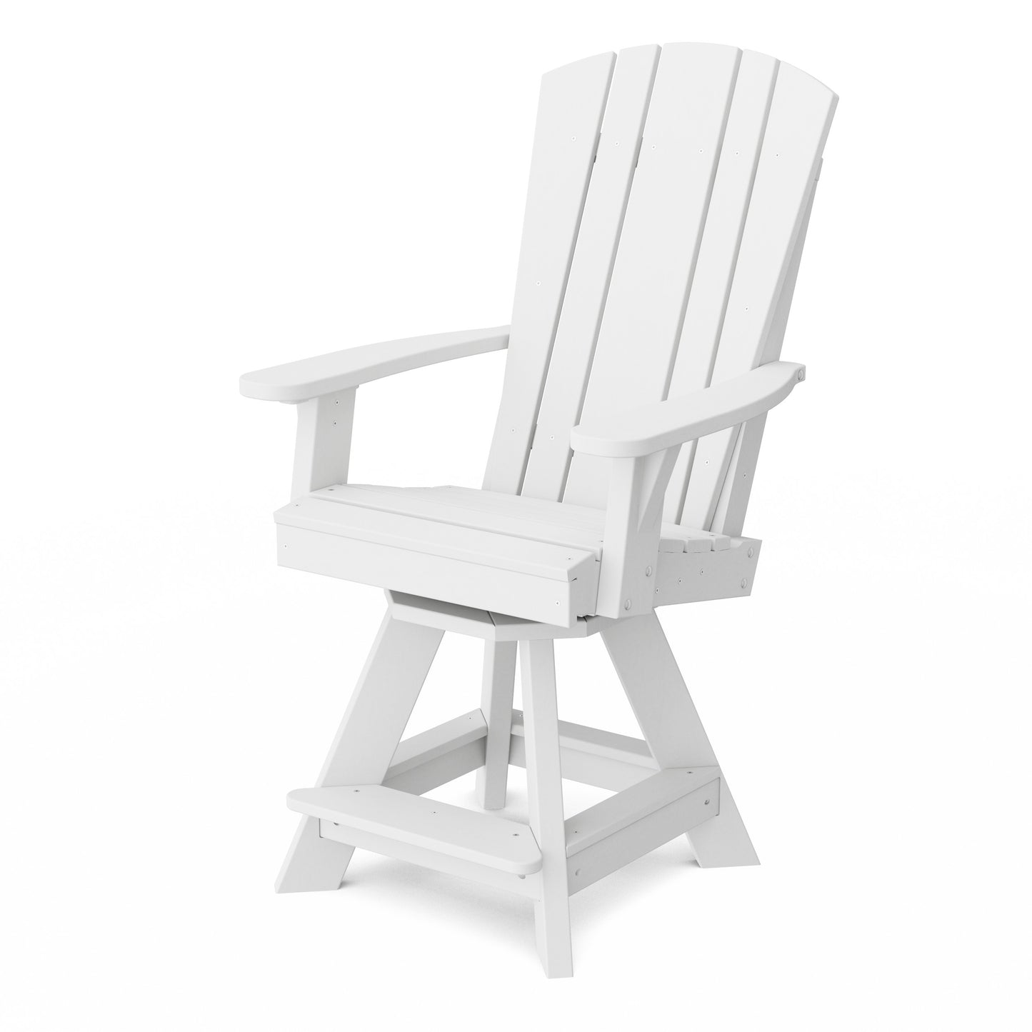 Heritage Balcony Swivel Counter Chair