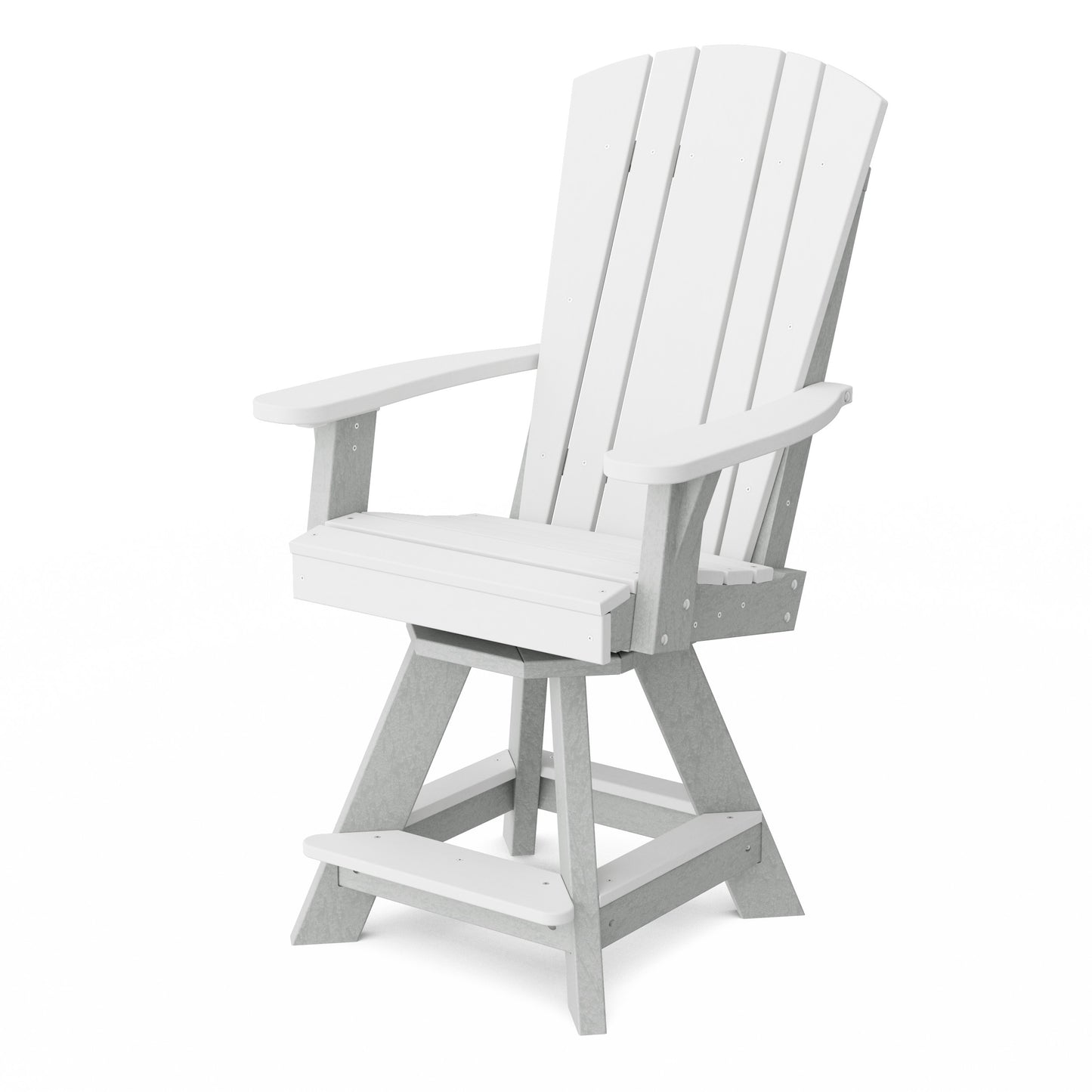 Heritage Balcony Swivel Counter Chair