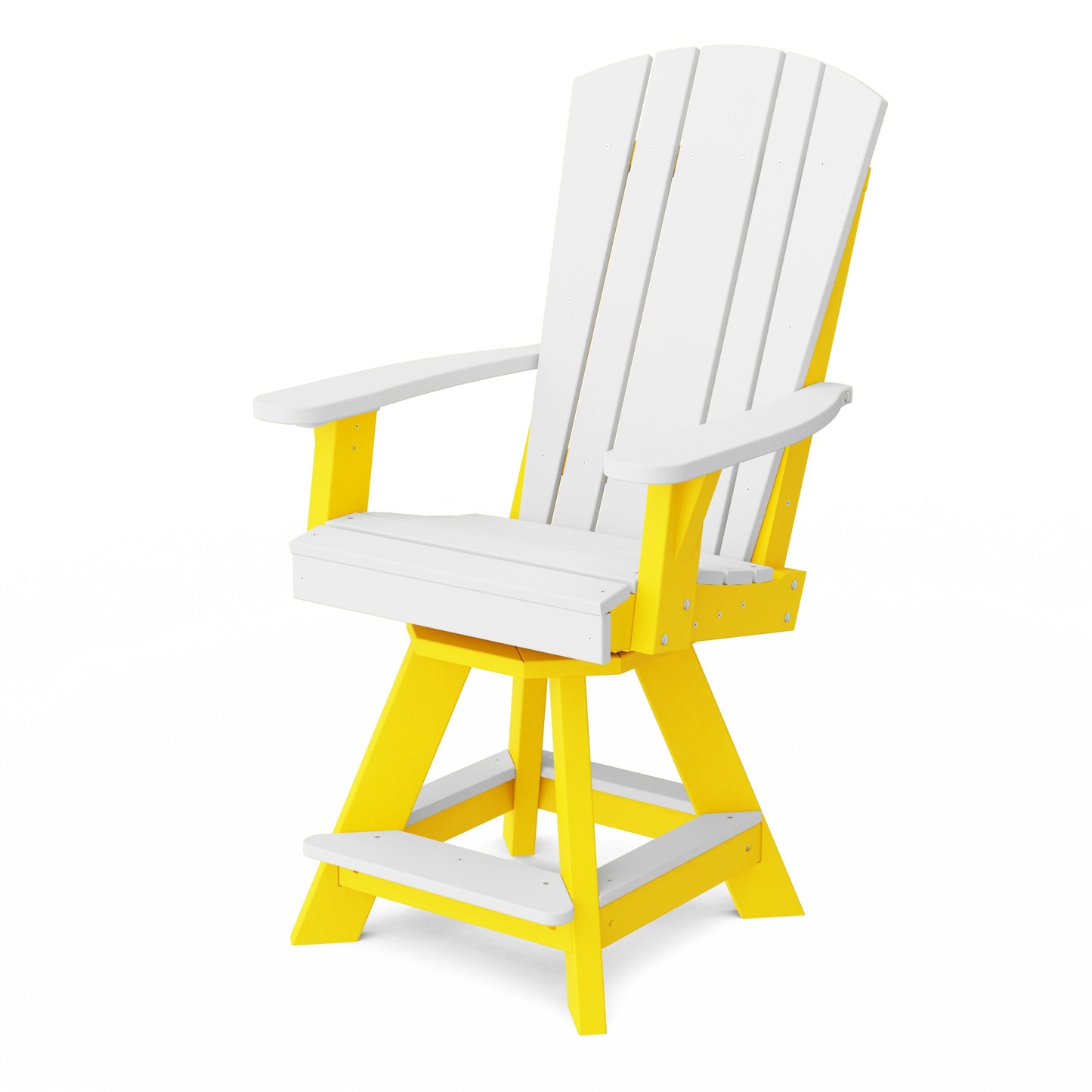 Heritage Balcony Swivel Counter Chair