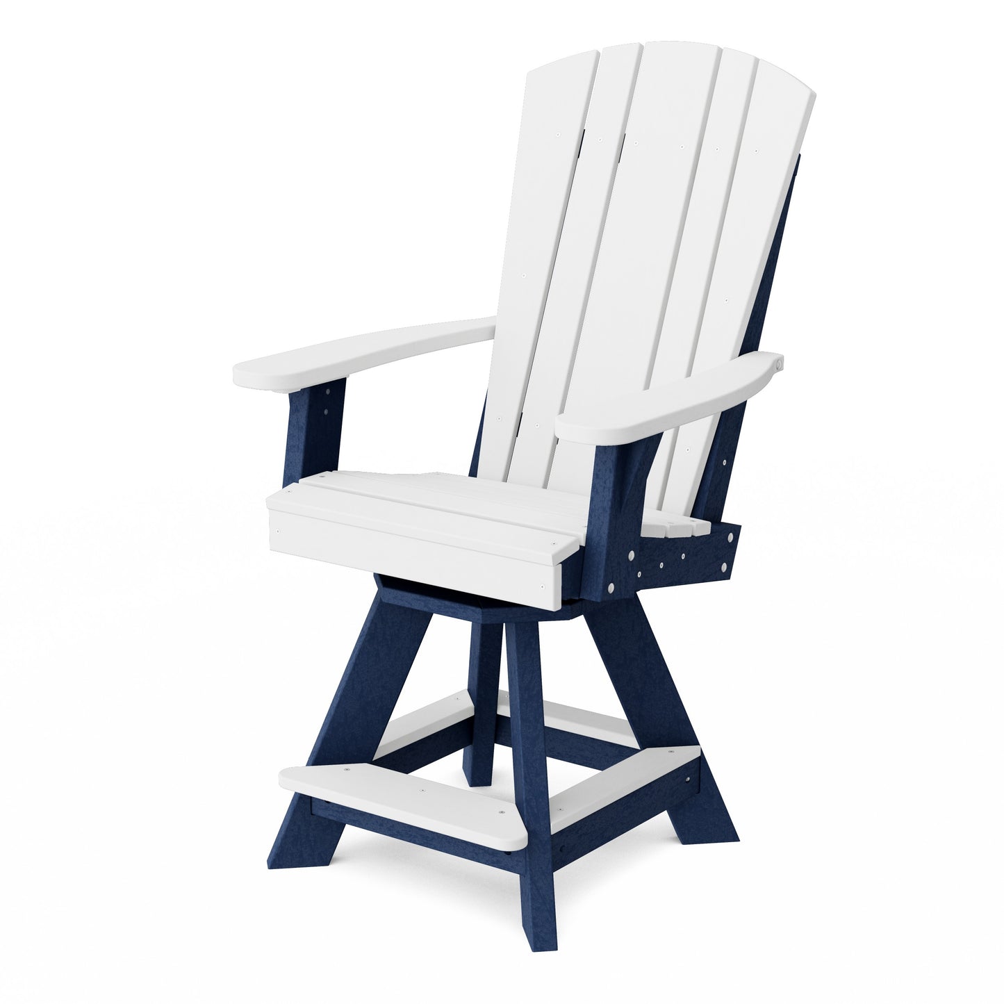 Heritage Balcony Swivel Counter Chair