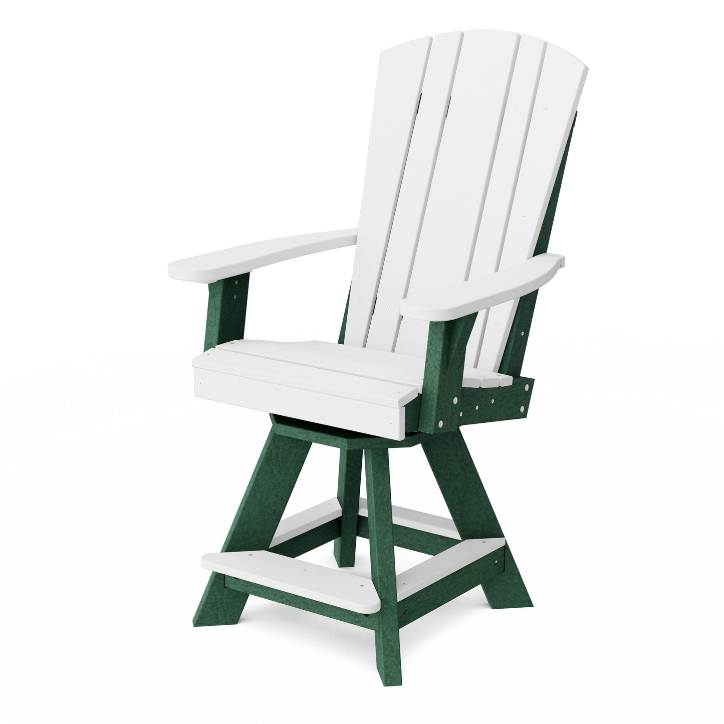 Heritage Balcony Swivel Counter Chair