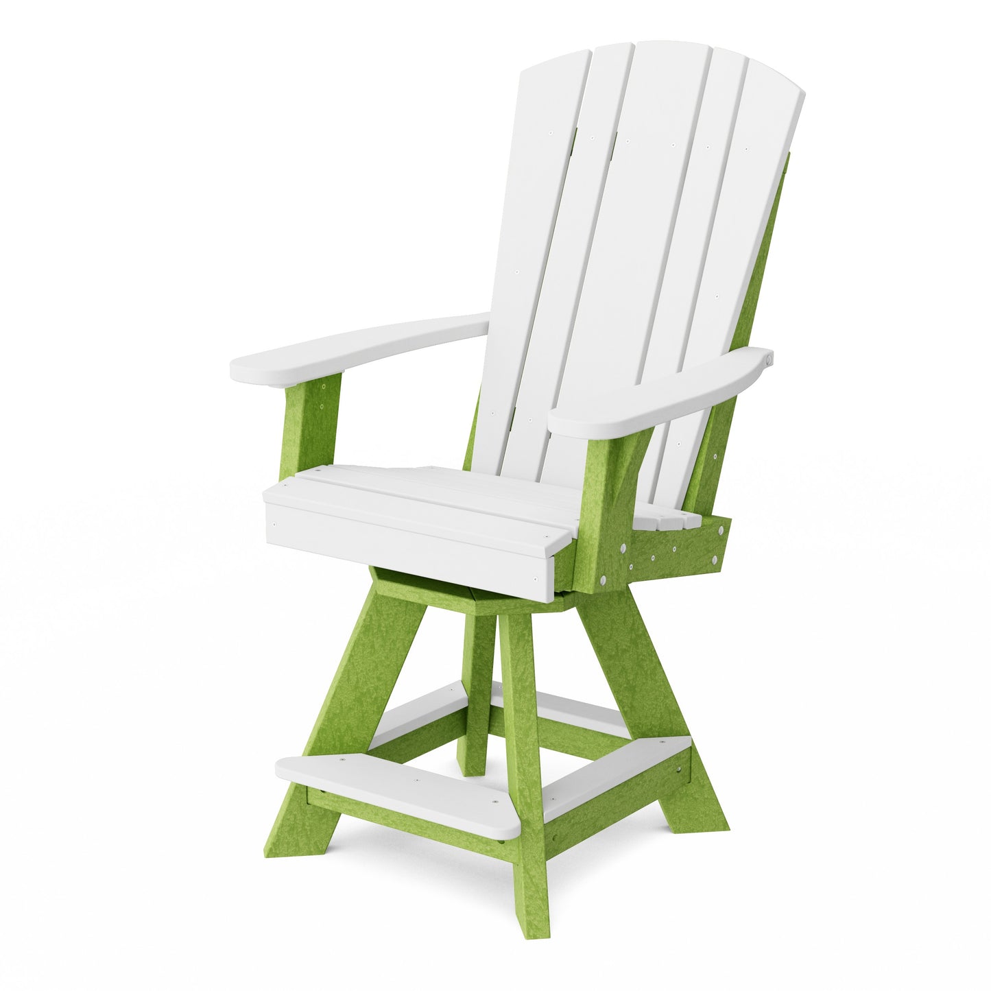 Heritage Balcony Swivel Counter Chair