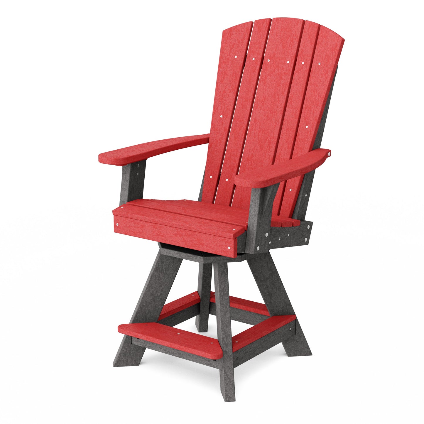 Heritage Balcony Swivel Counter Chair