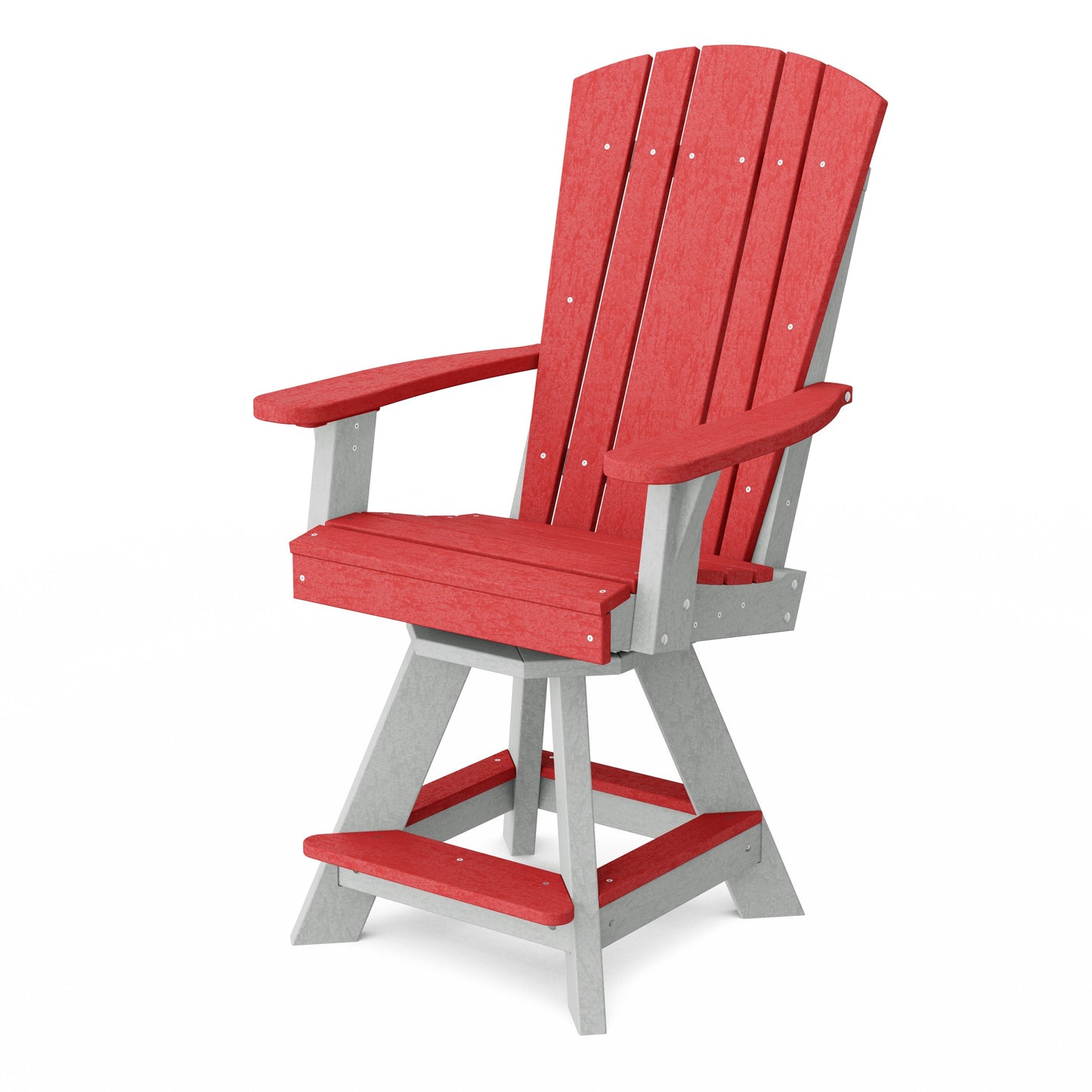 Heritage Balcony Swivel Counter Chair