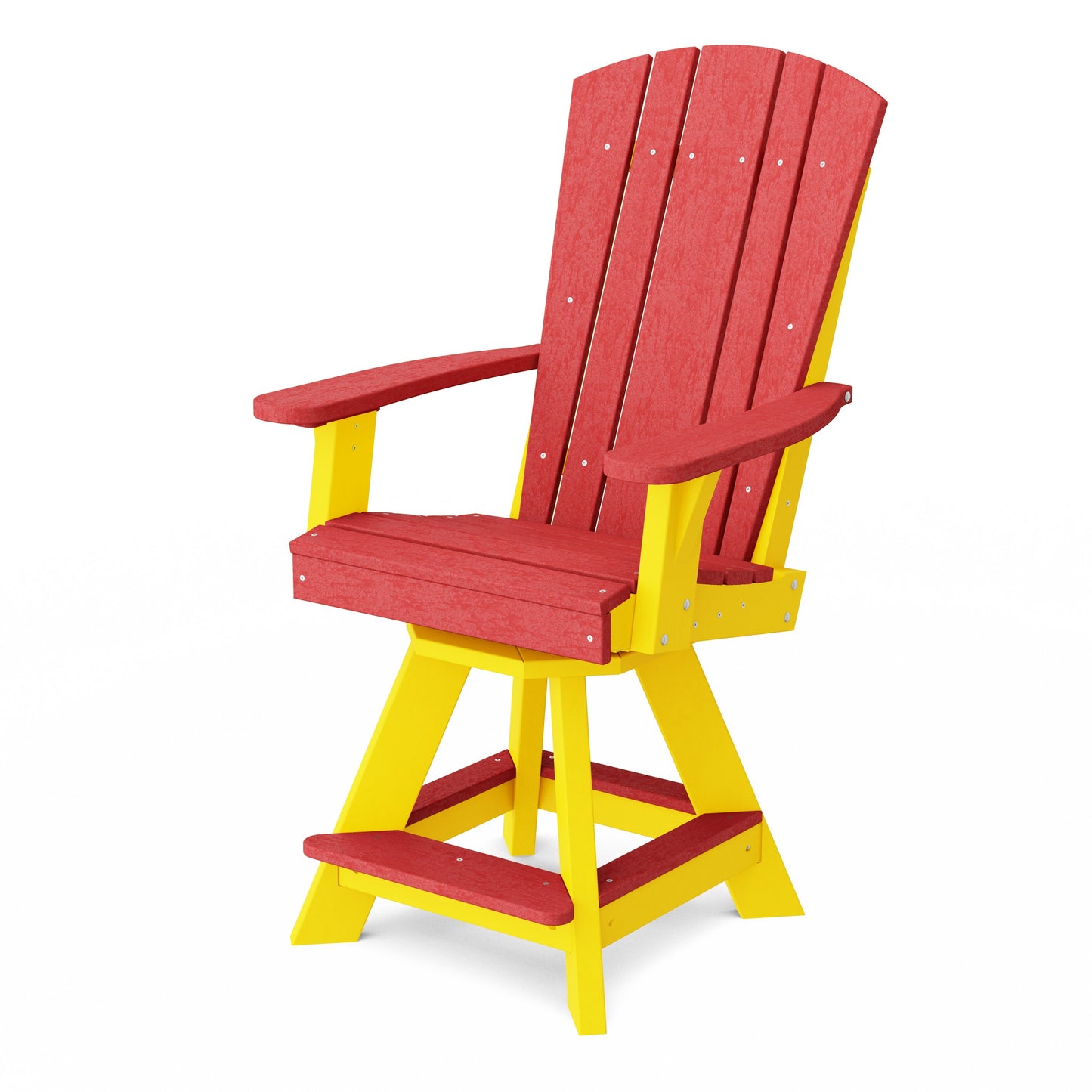 Heritage Balcony Swivel Counter Chair