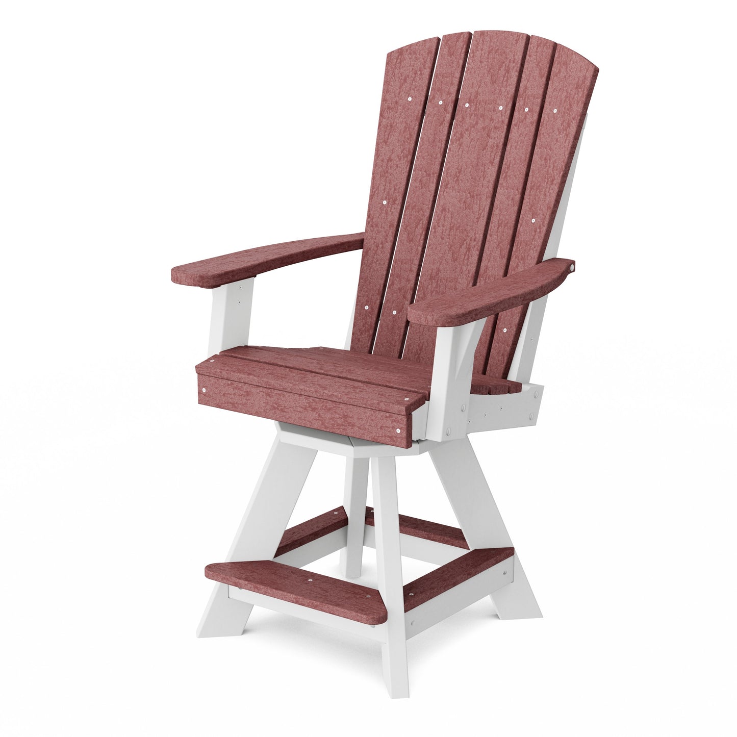 Heritage Balcony Swivel Counter Chair