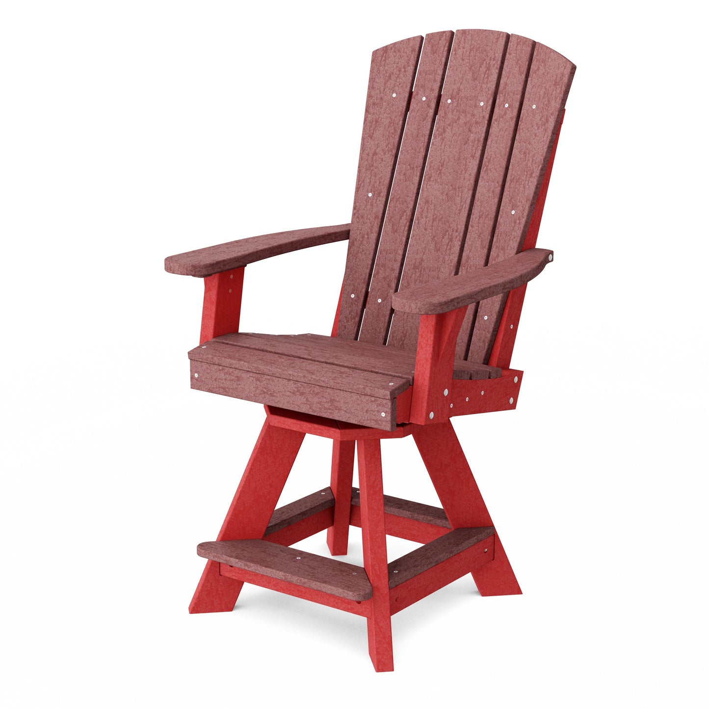 Heritage Balcony Swivel Counter Chair