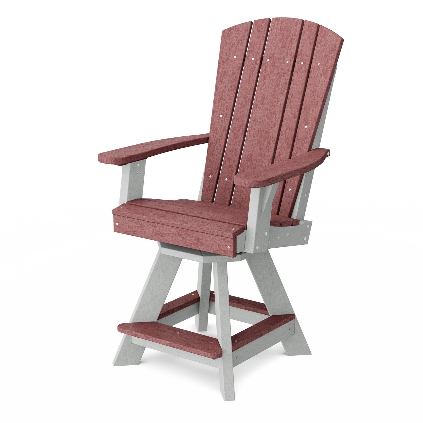 Heritage Balcony Swivel Counter Chair