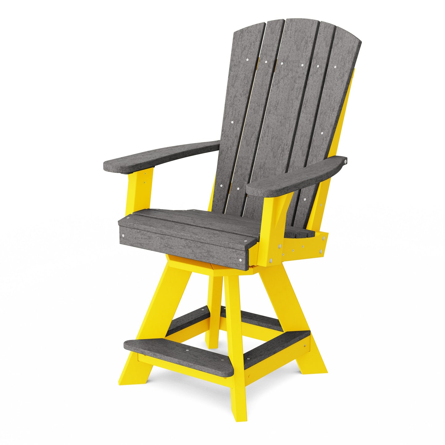 Heritage Balcony Swivel Counter Chair