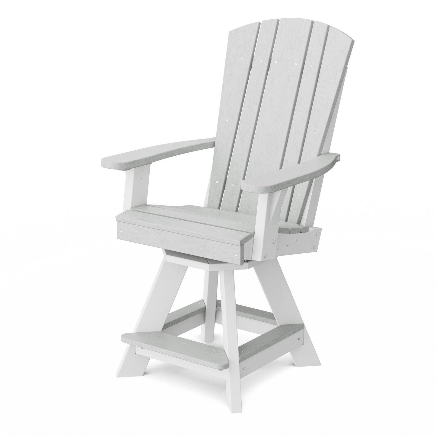 Heritage Balcony Swivel Counter Chair