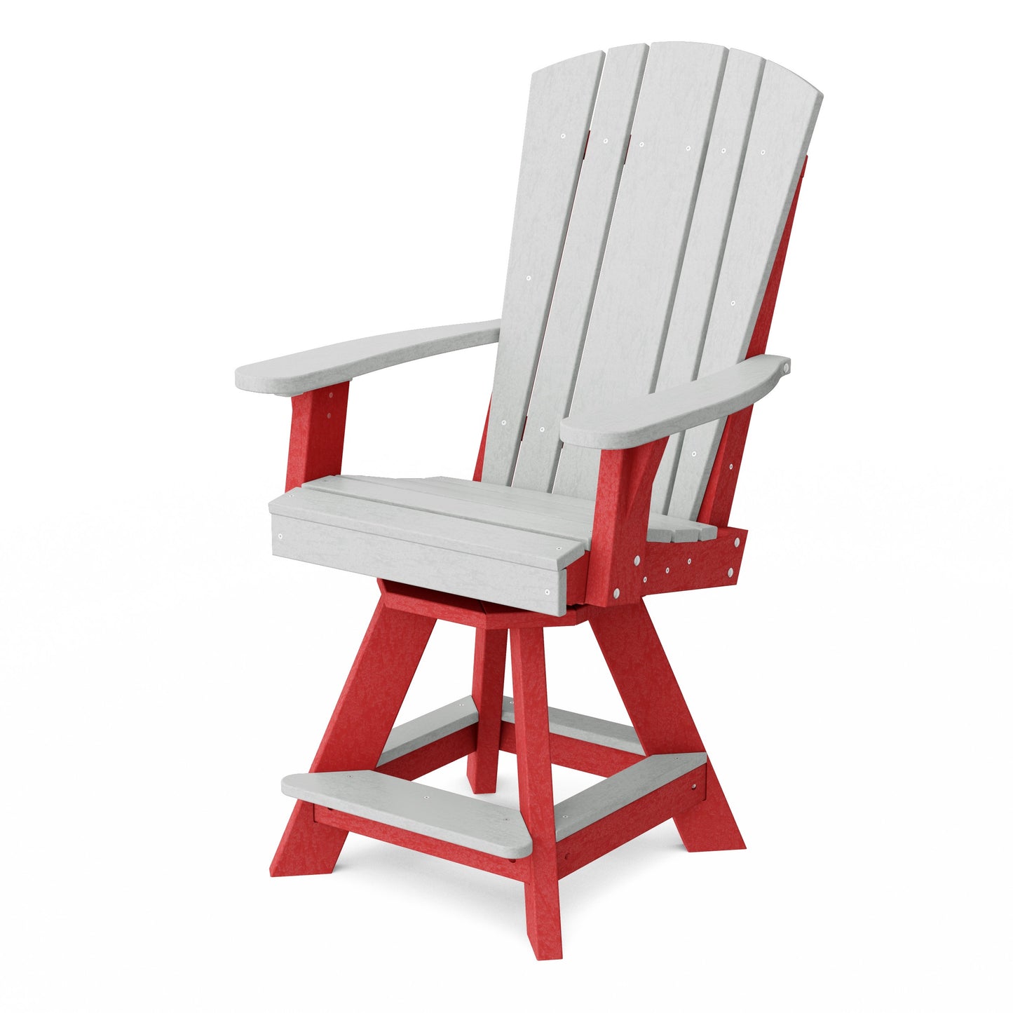 Heritage Balcony Swivel Counter Chair