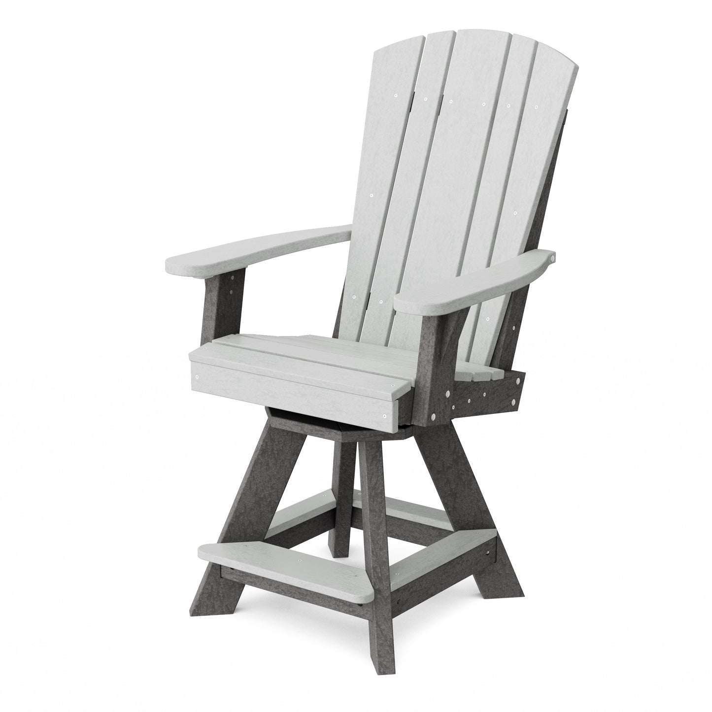 Heritage Balcony Swivel Counter Chair