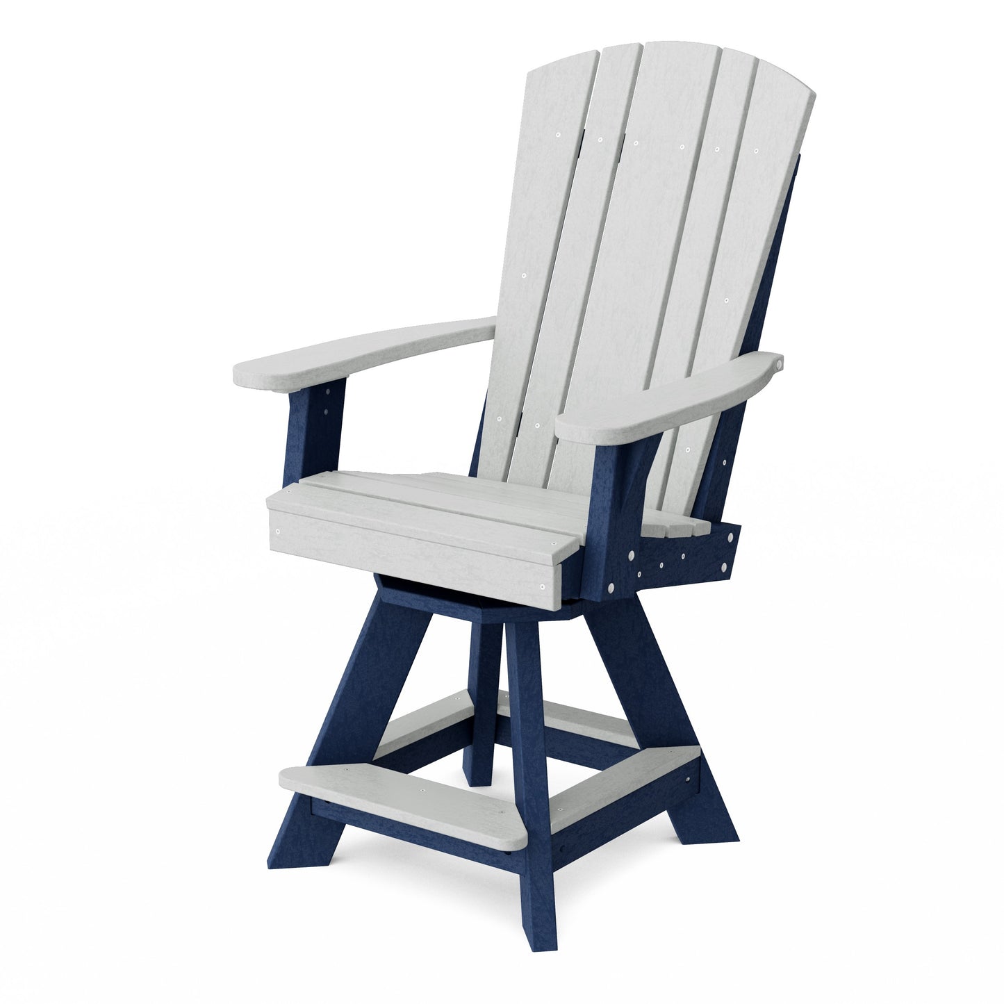 Heritage Balcony Swivel Counter Chair