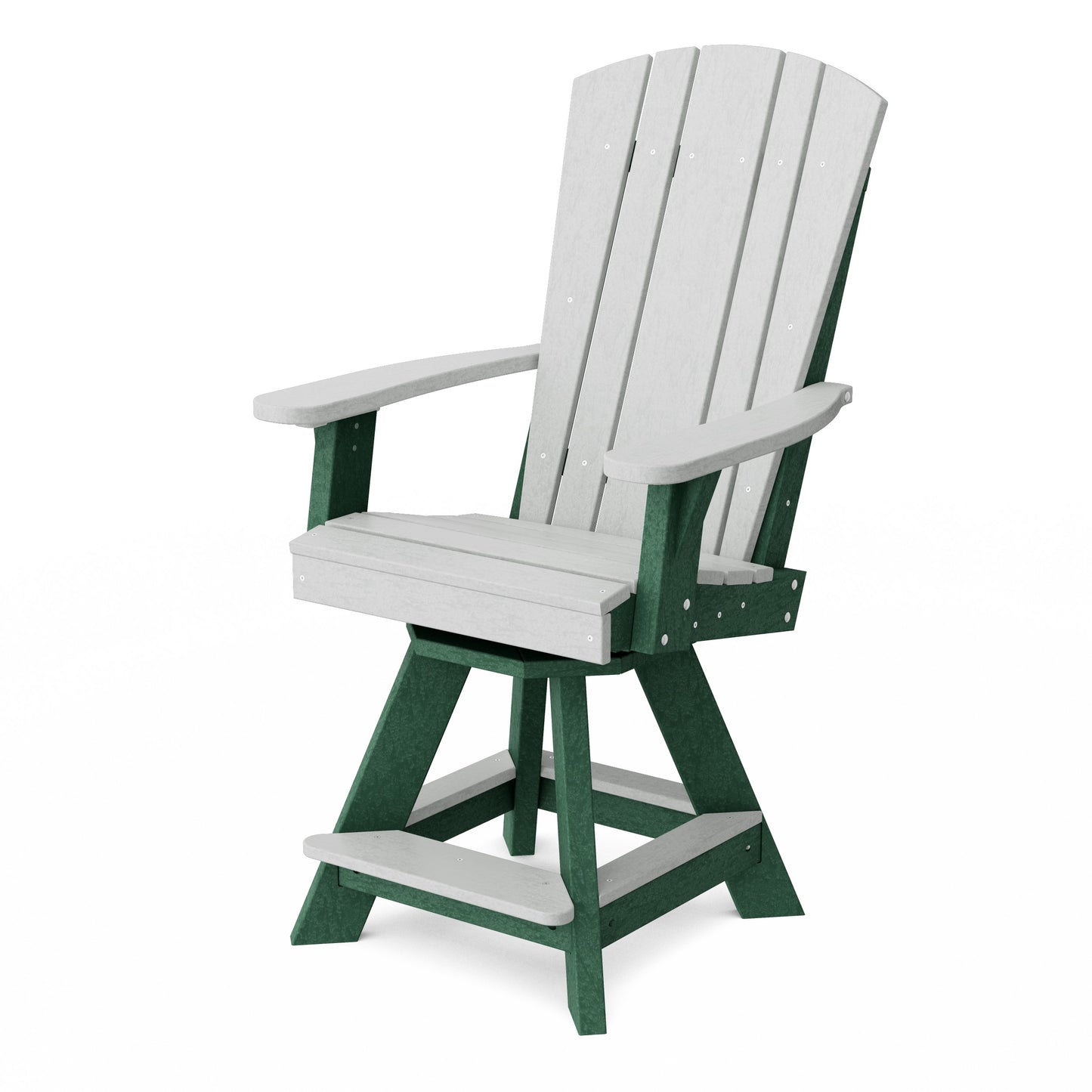 Heritage Balcony Swivel Counter Chair