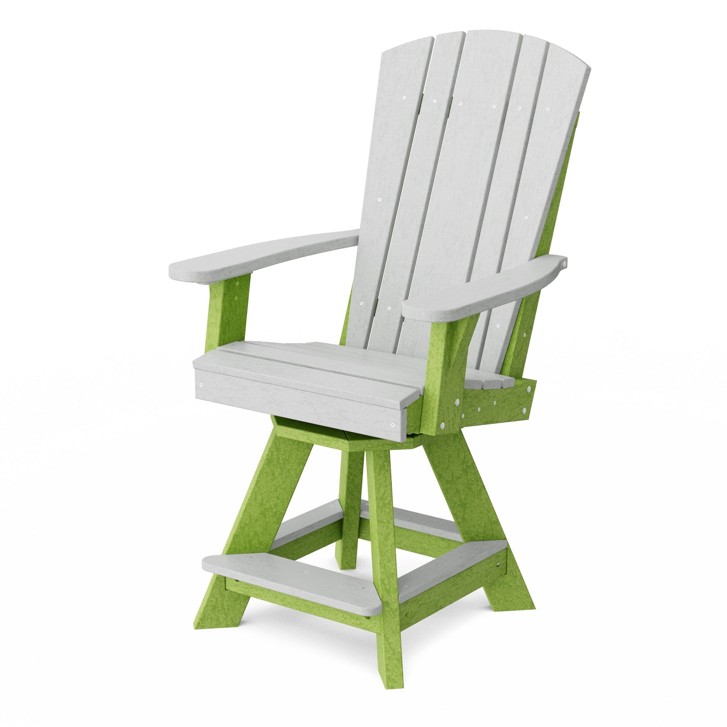 Heritage Balcony Swivel Counter Chair