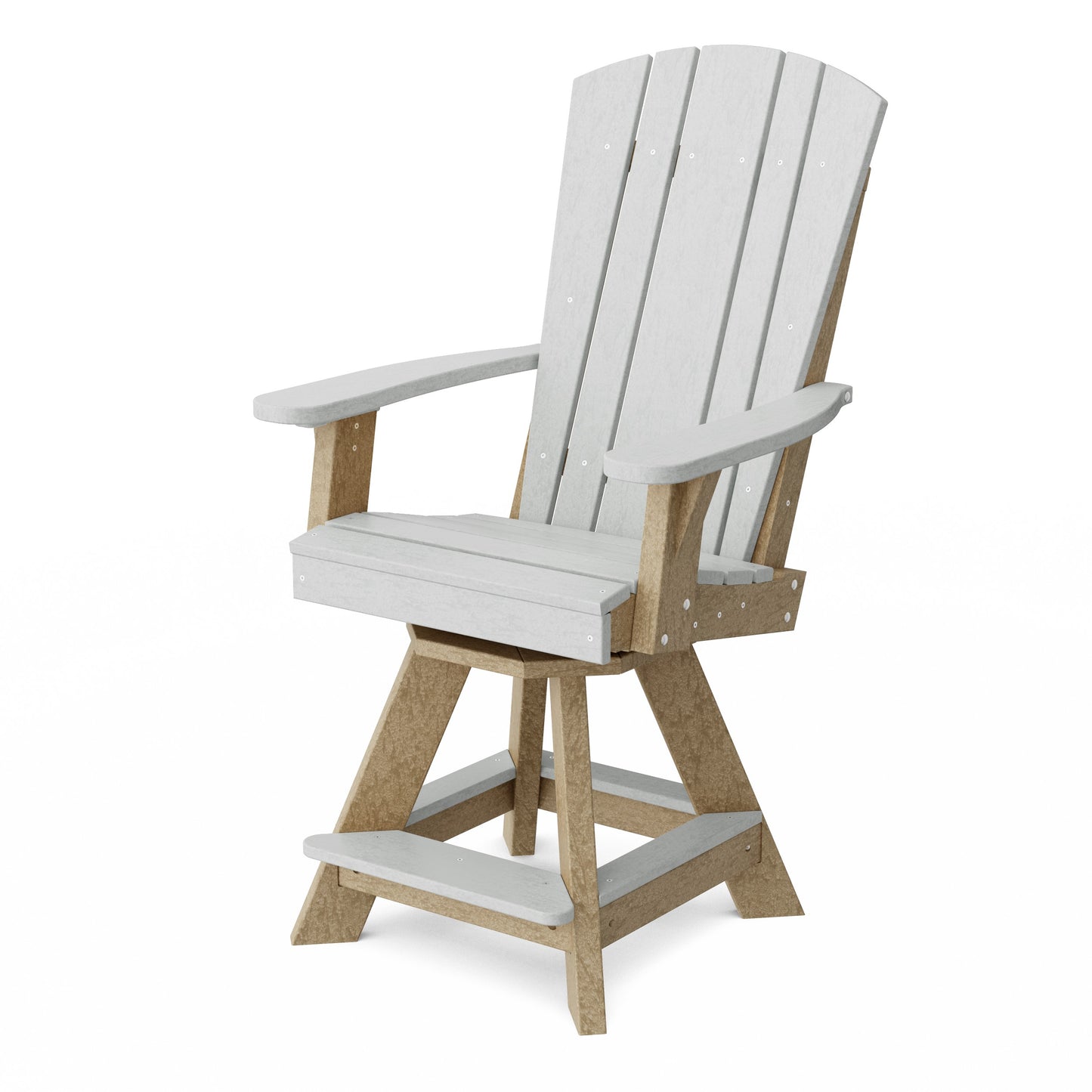 Heritage Balcony Swivel Counter Chair