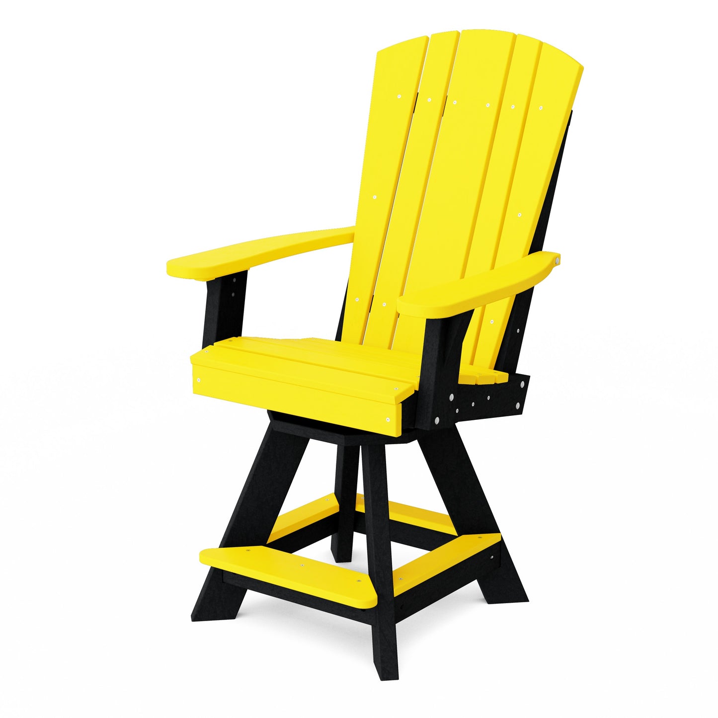 Heritage Balcony Swivel Counter Chair