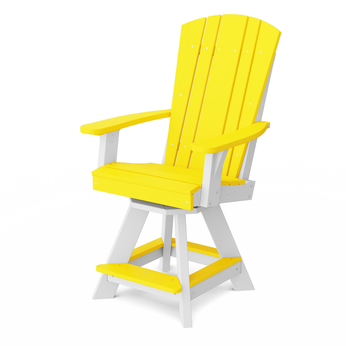 Heritage Balcony Swivel Counter Chair