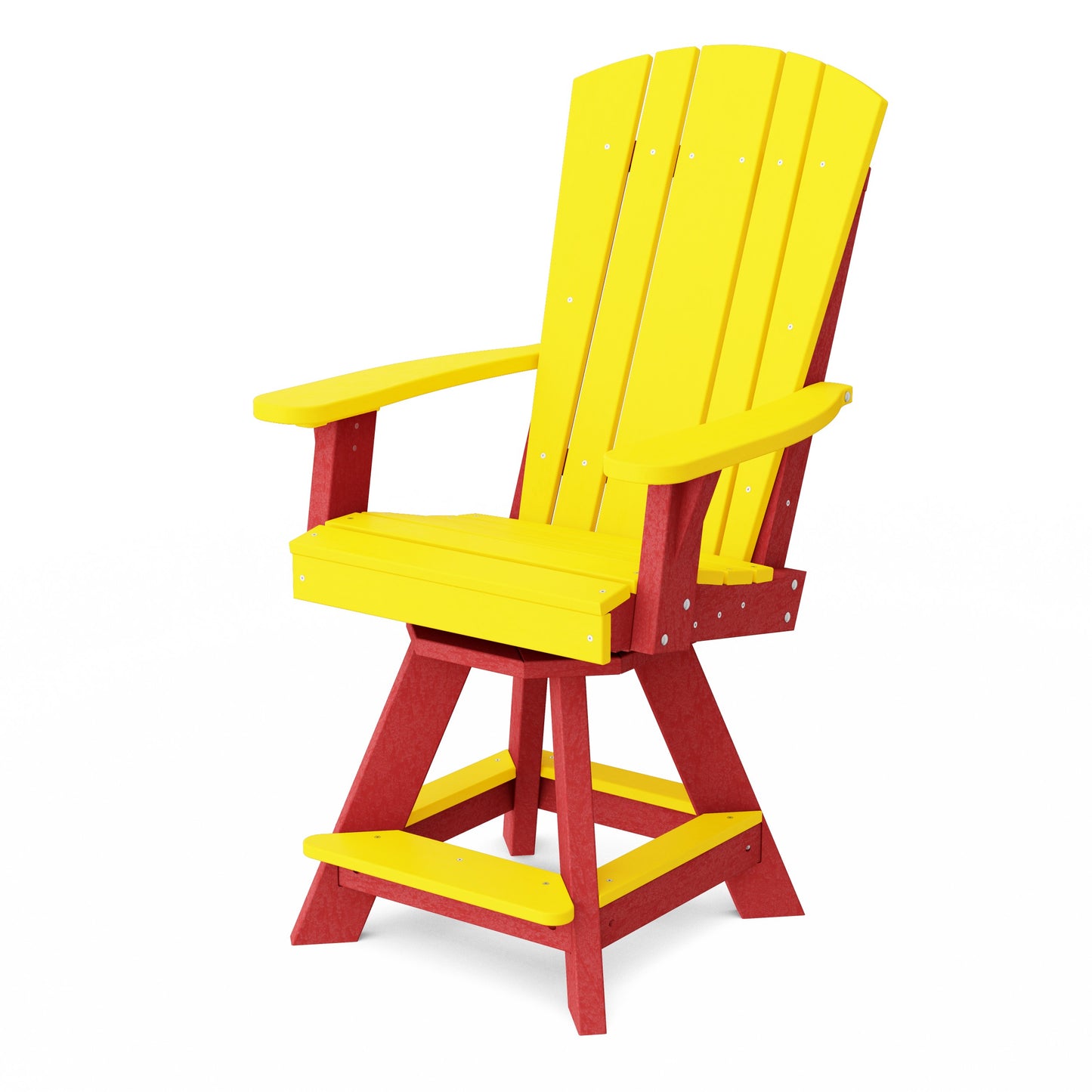 Heritage Balcony Swivel Counter Chair